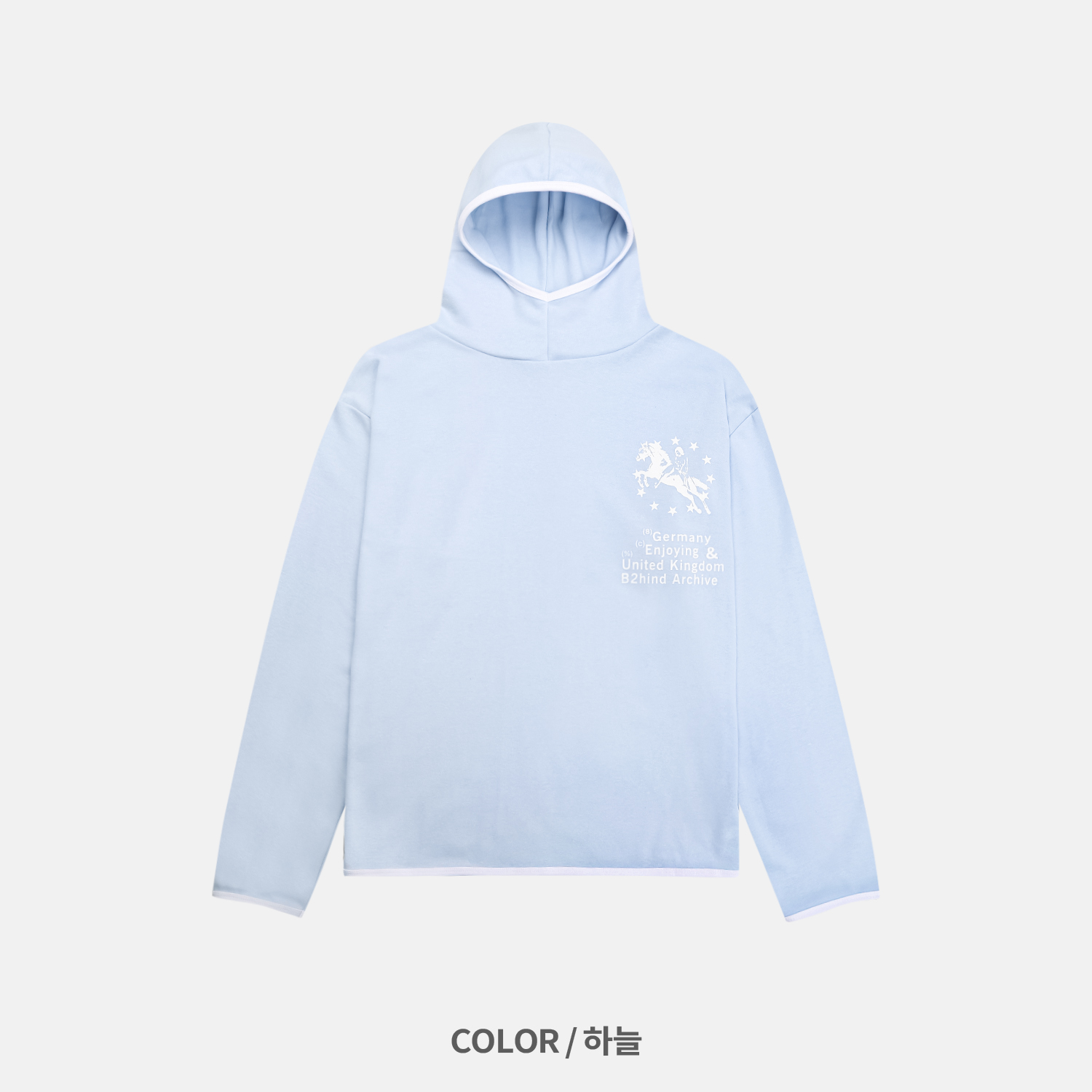 (UNISEX) Pony Graphic Hoodie