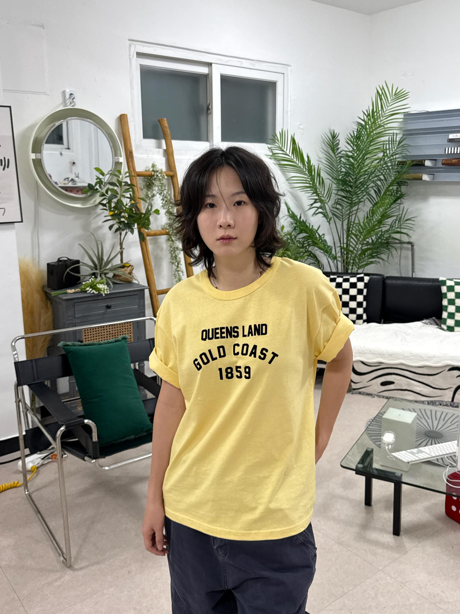 (UNISEX) Floppy Crop Tee