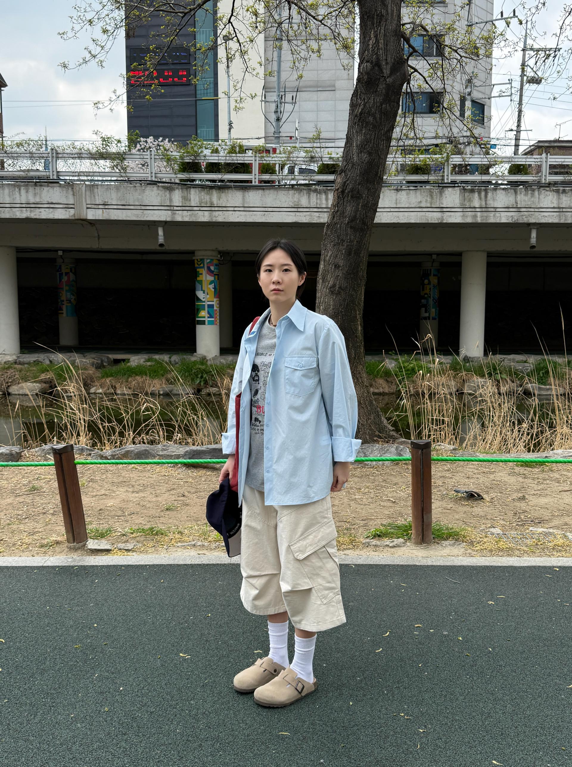 Soft Pastel Cotton Shirt