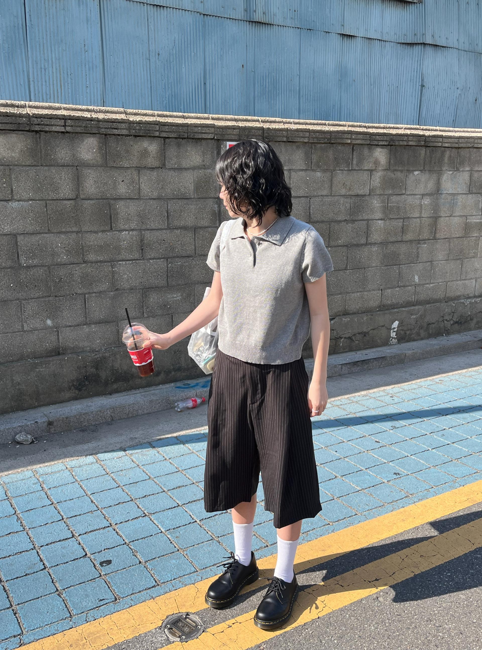 Mono Collar Knit
