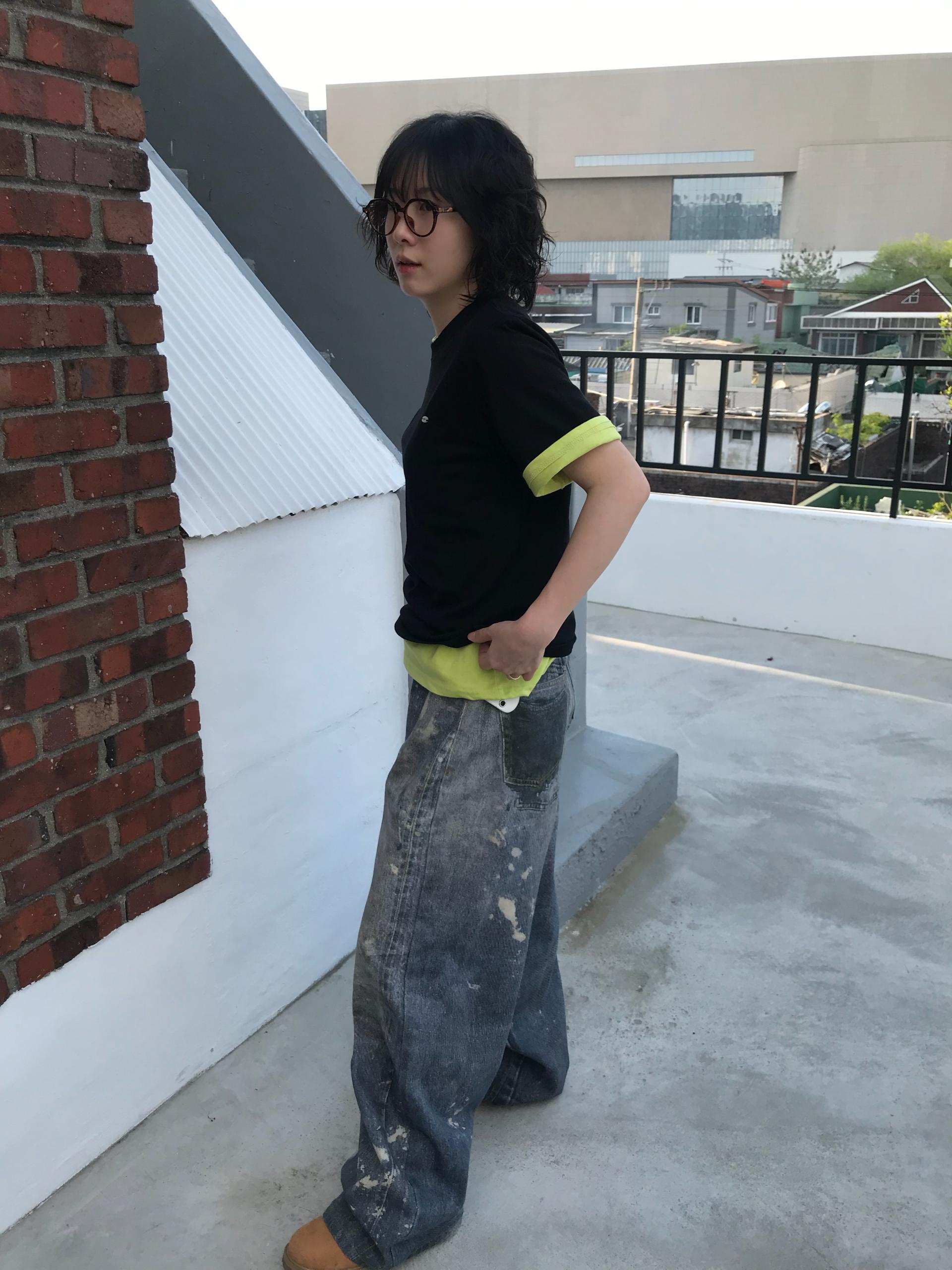 (UNISEX) Digital Wide Pants