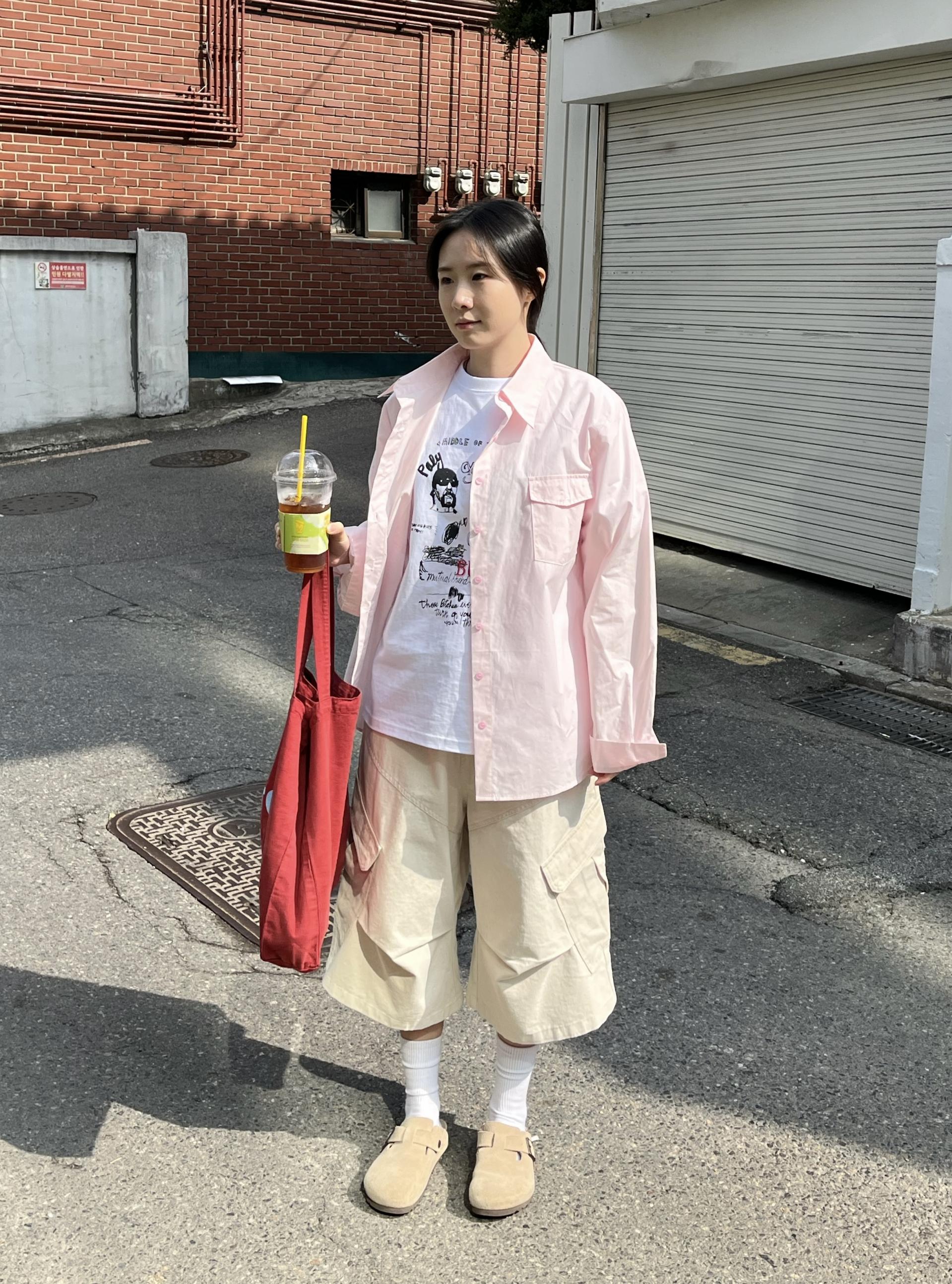 Soft Pastel Cotton Shirt