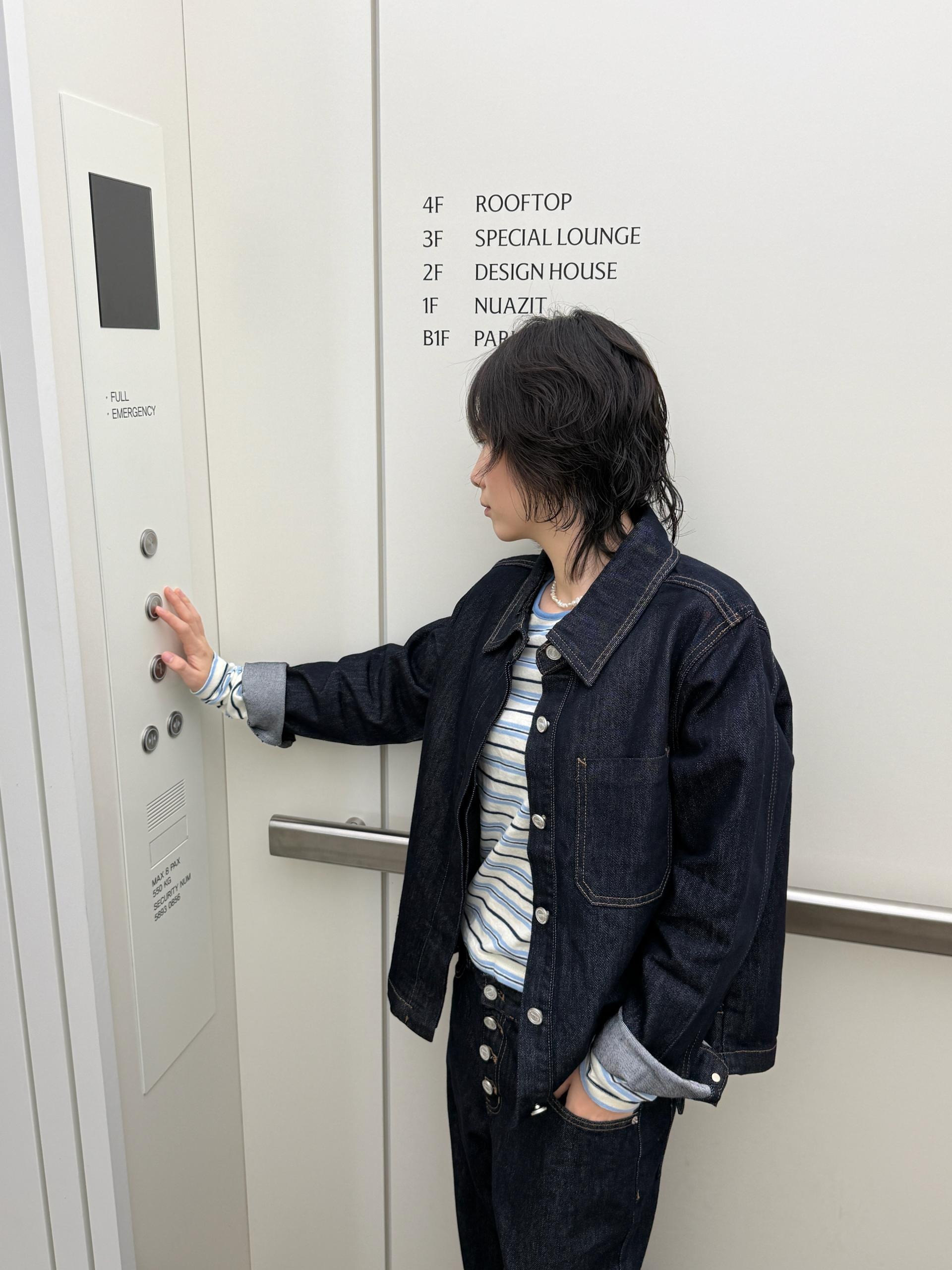 Hidden Non-Fade Denim Jacket