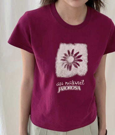 Vintage Rosa Slim Tee