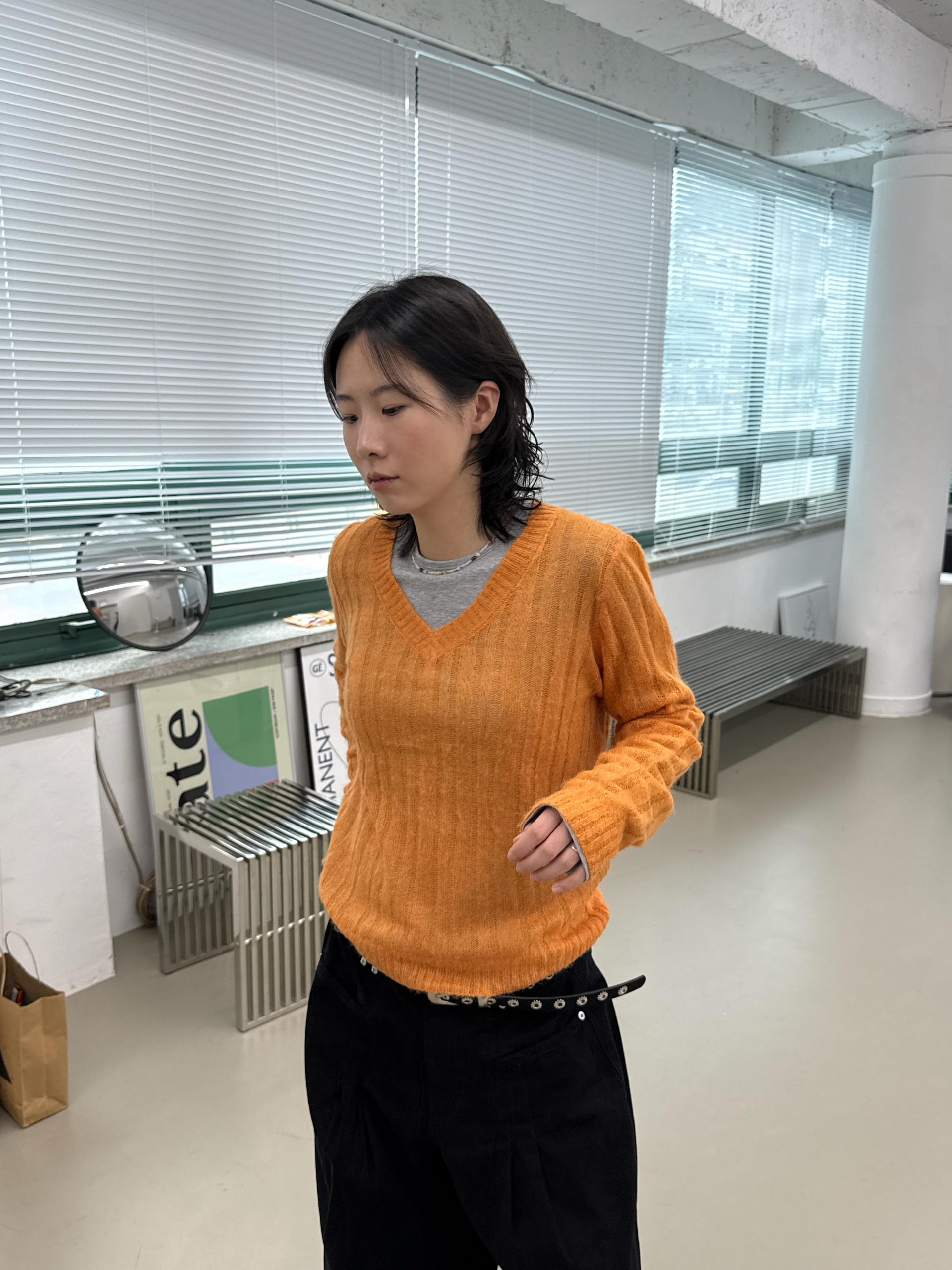 Mohair Rib Knit