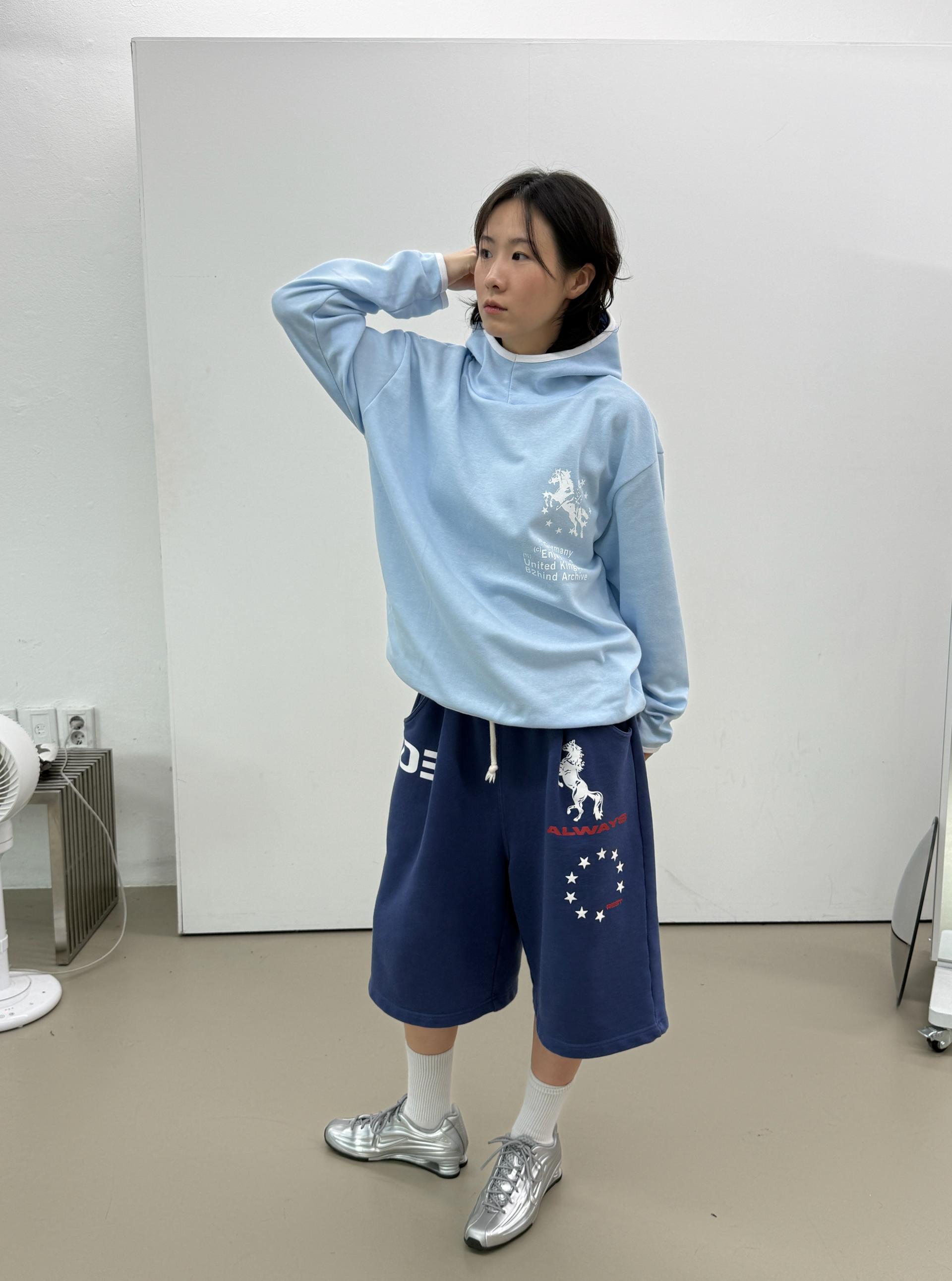 (UNISEX) Pony Graphic Hoodie