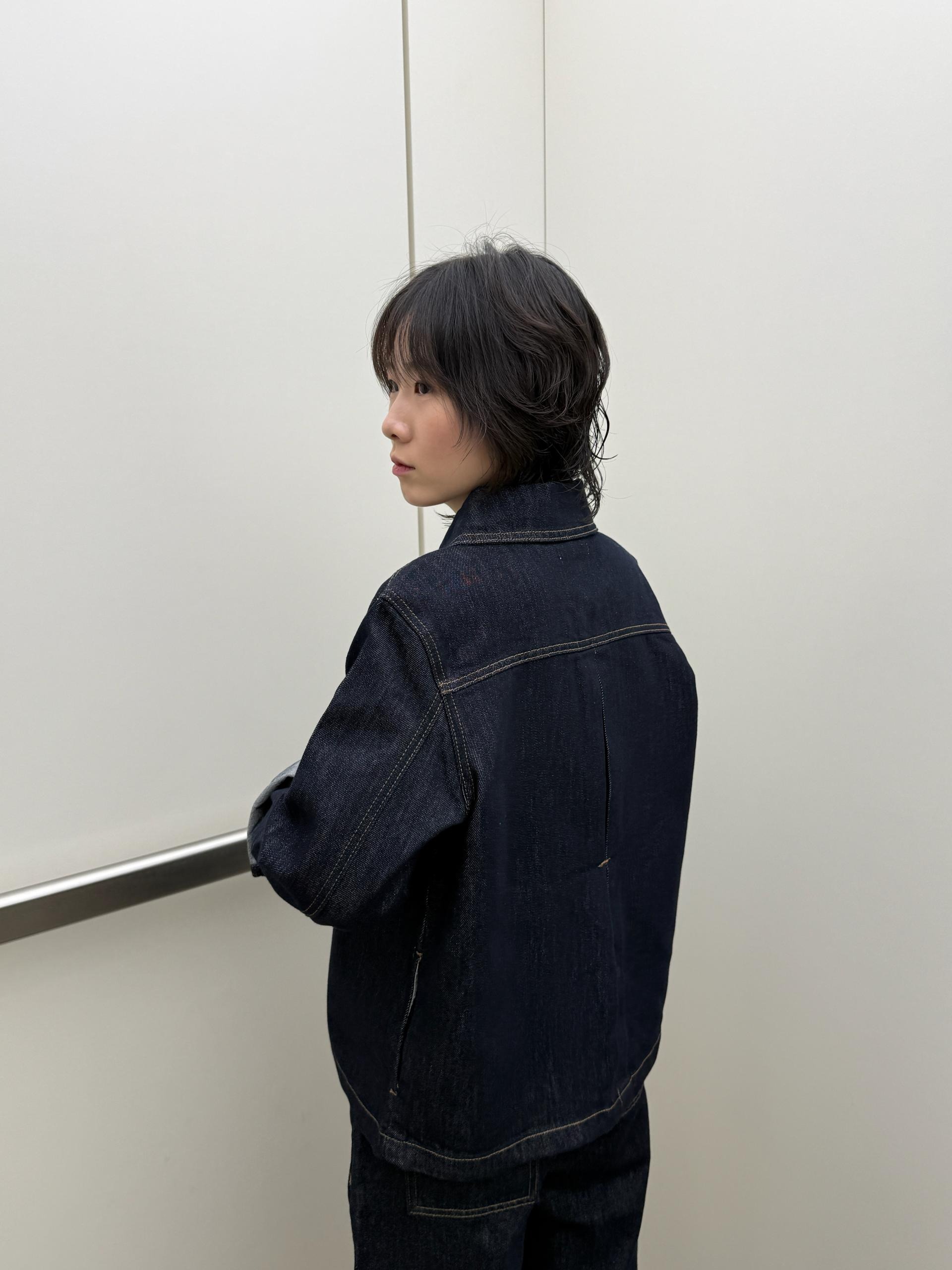 Hidden Non-Fade Denim Jacket