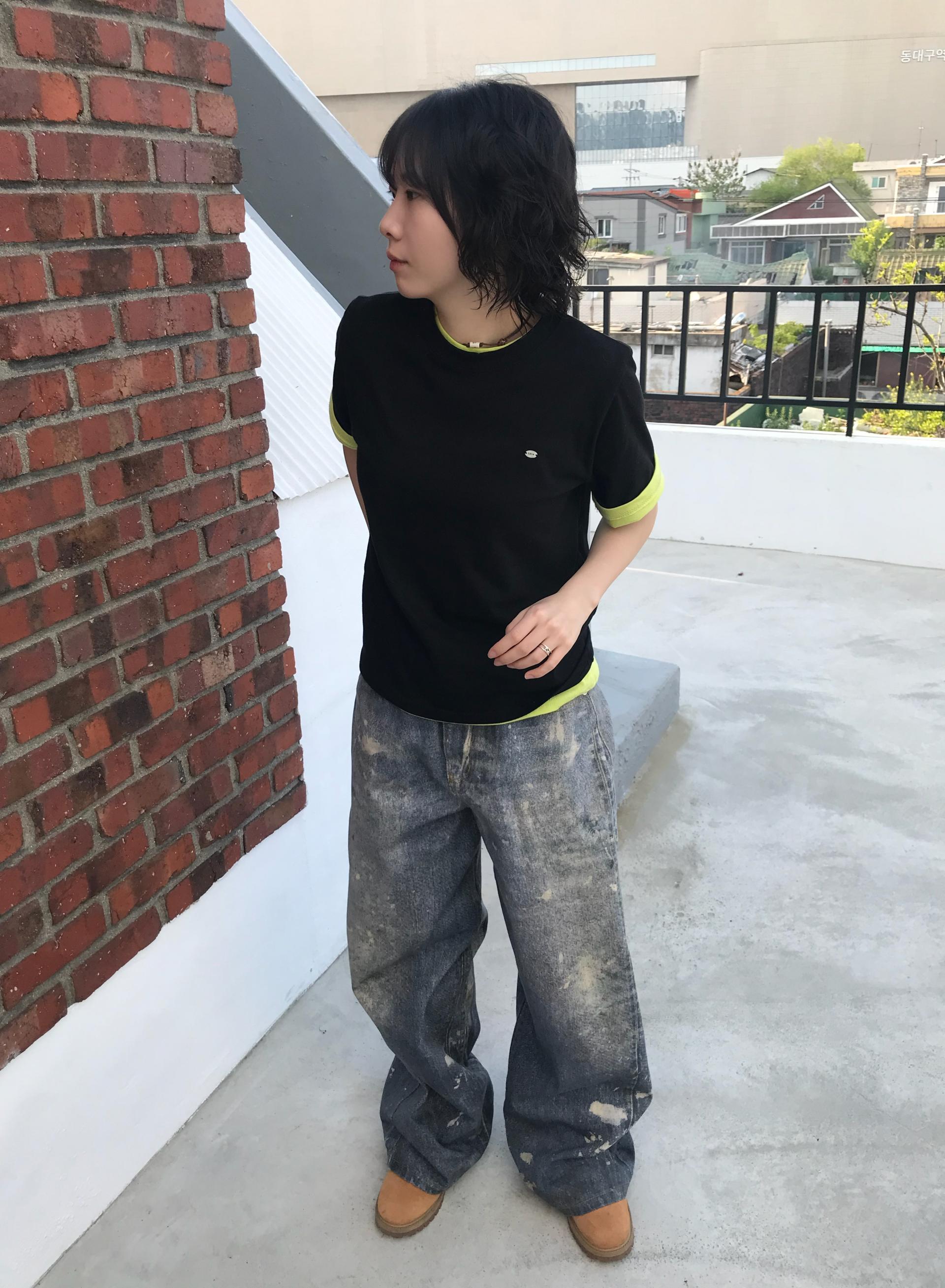(UNISEX) Digital Wide Pants