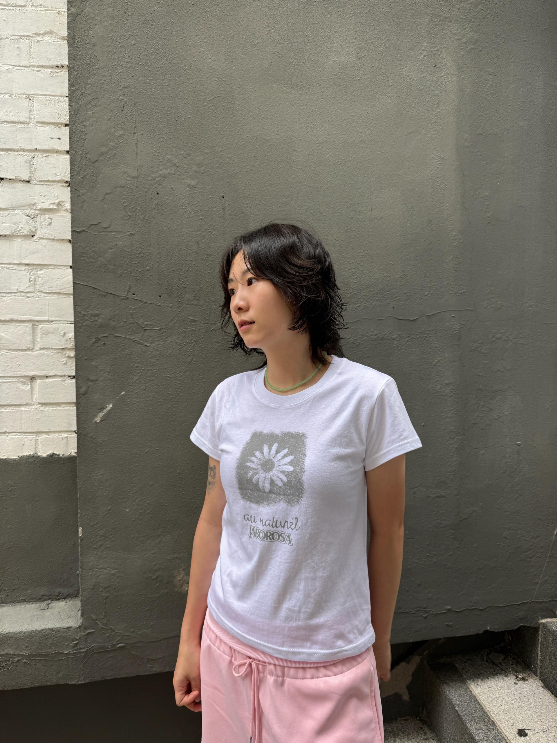 Vintage Rosa Slim Tee
