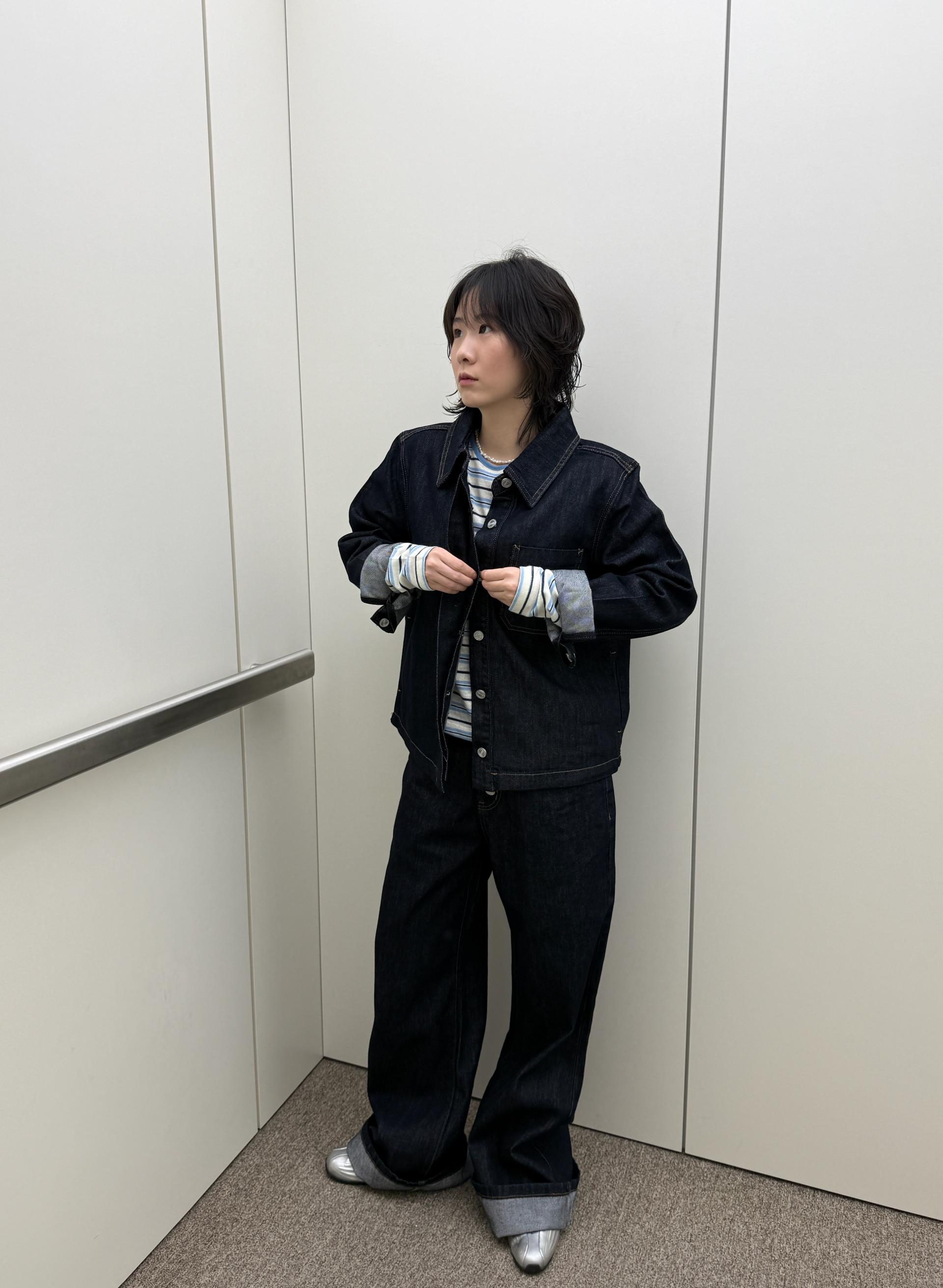 Non-Fade Bootcut Denim Pants