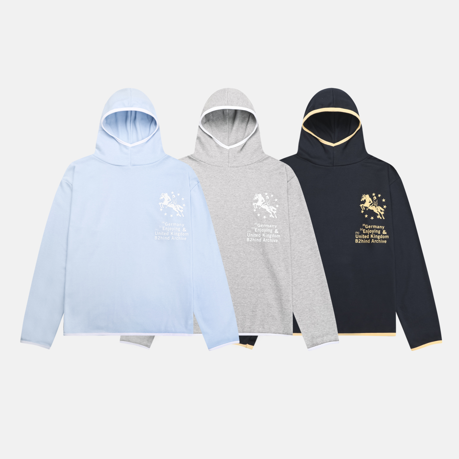 (UNISEX) Pony Graphic Hoodie