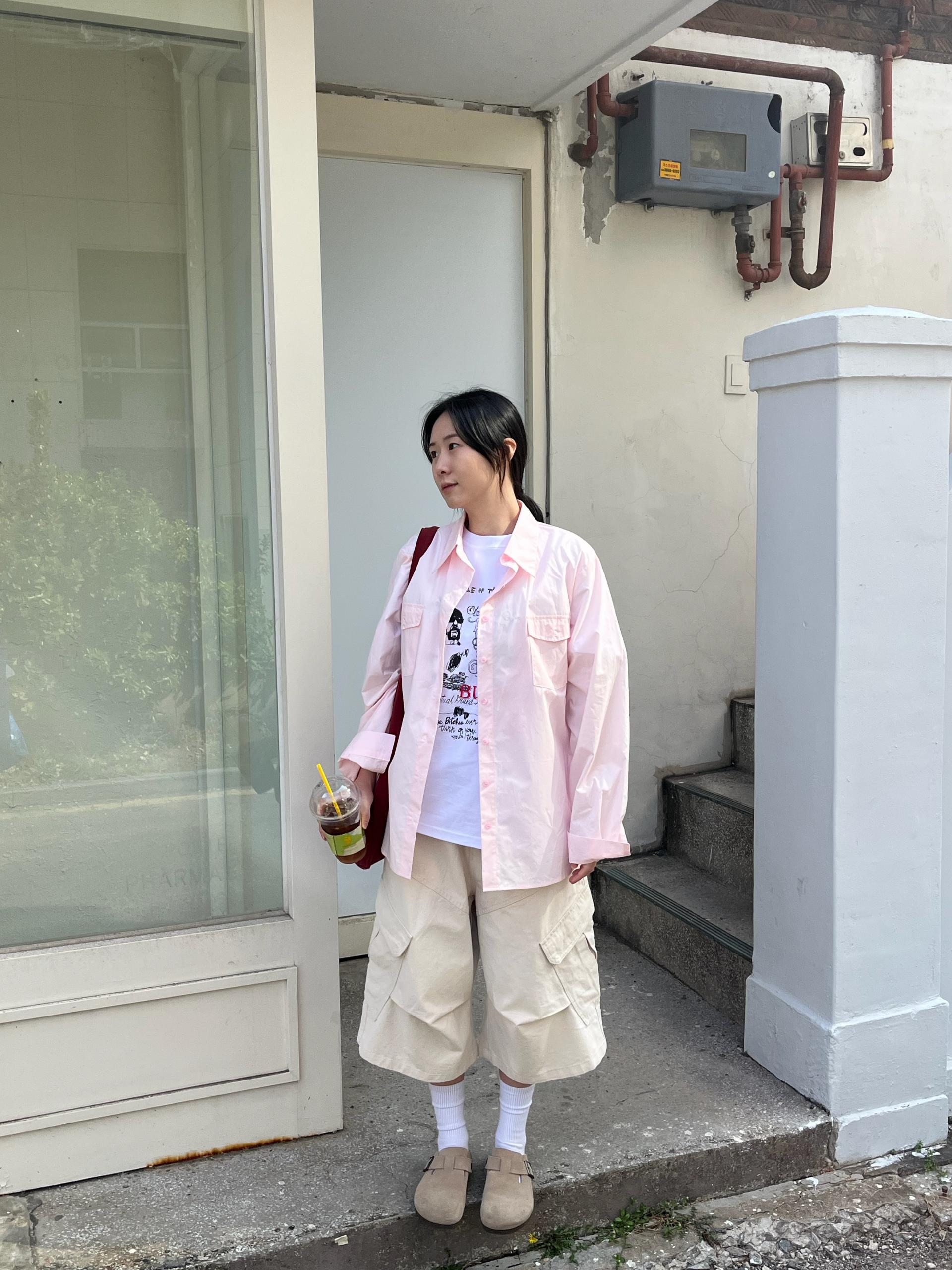 Soft Pastel Cotton Shirt