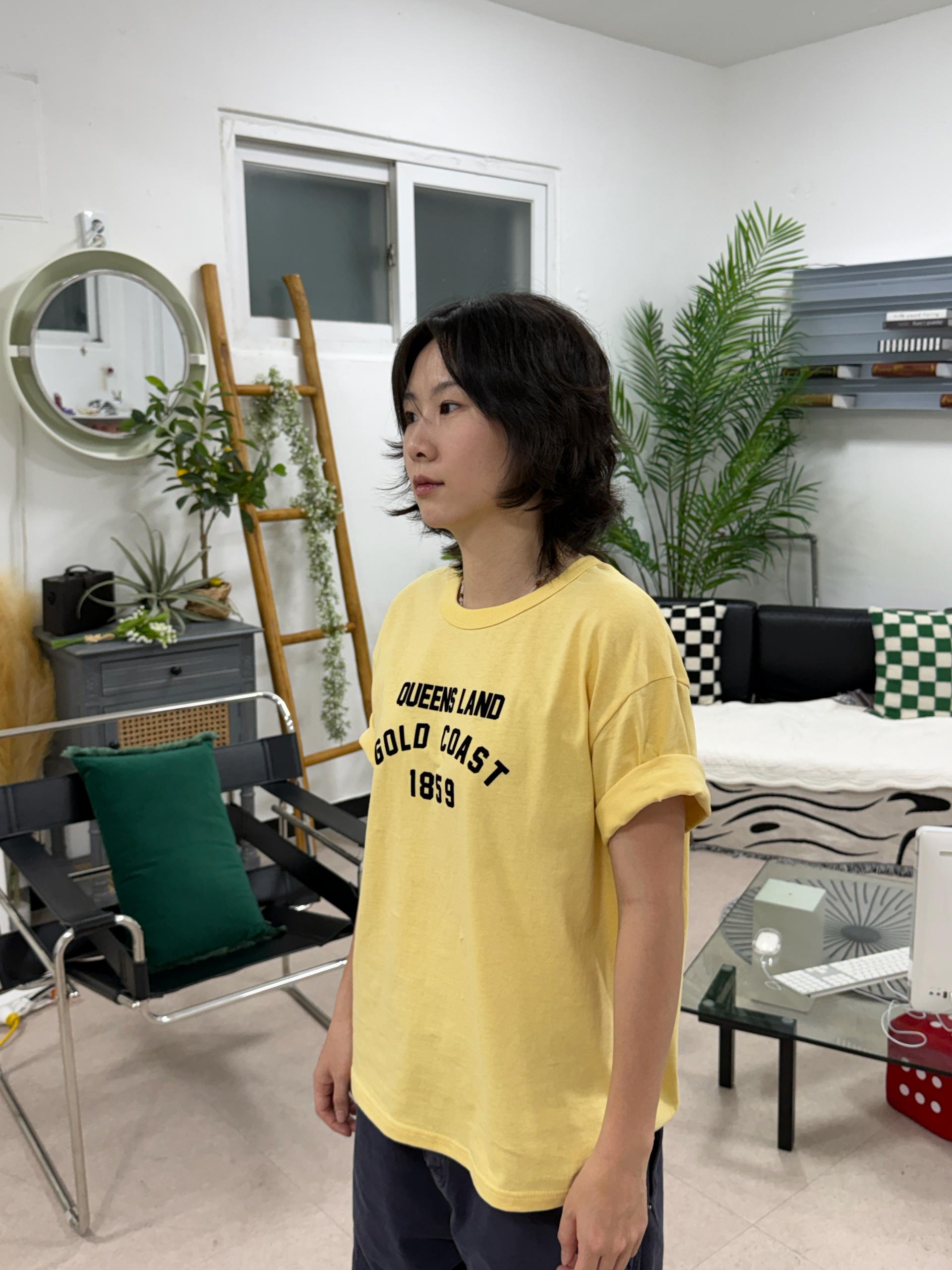 (UNISEX) Floppy Crop Tee