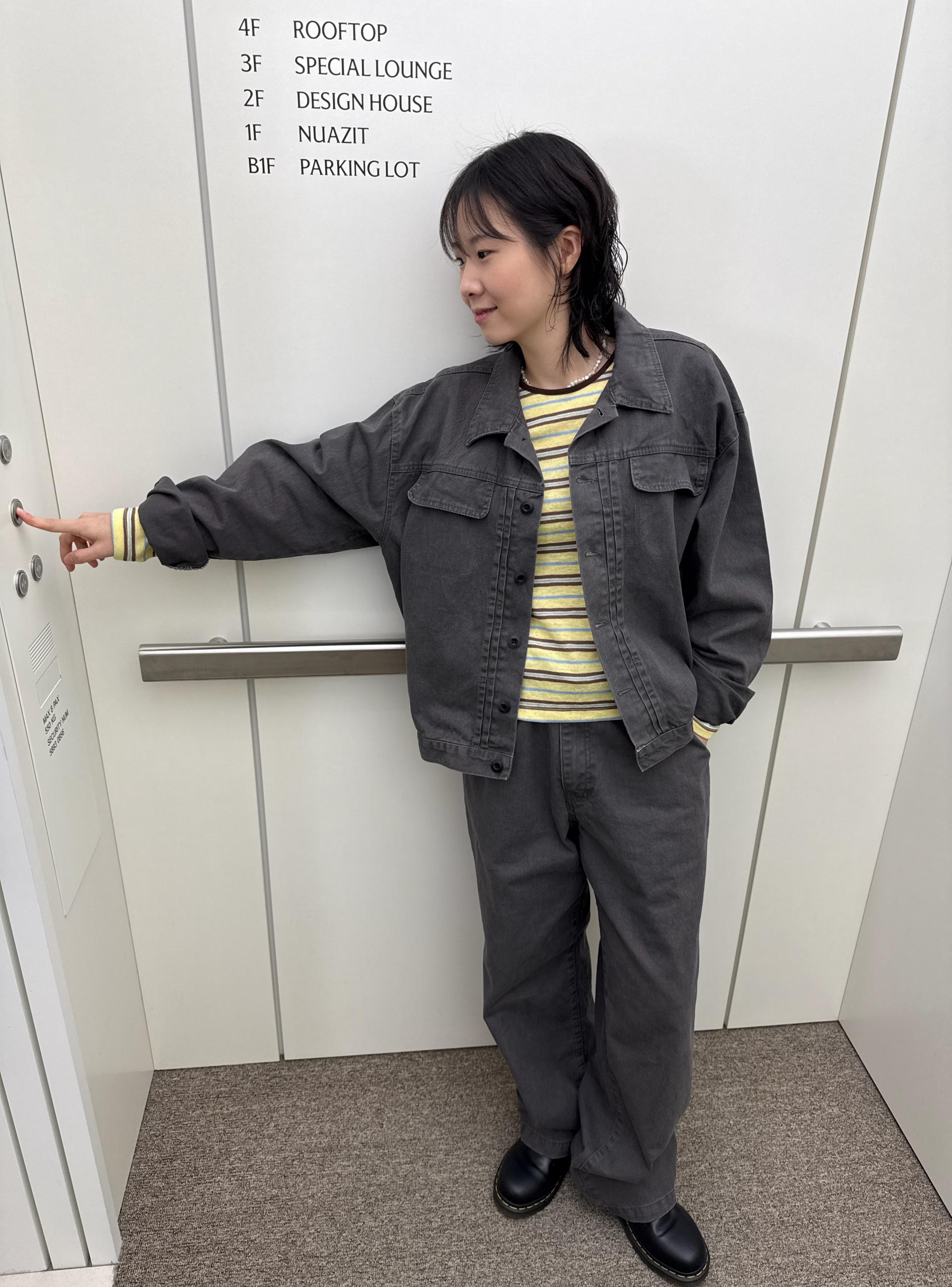 (UNISEX) Vintage French Work Jacket