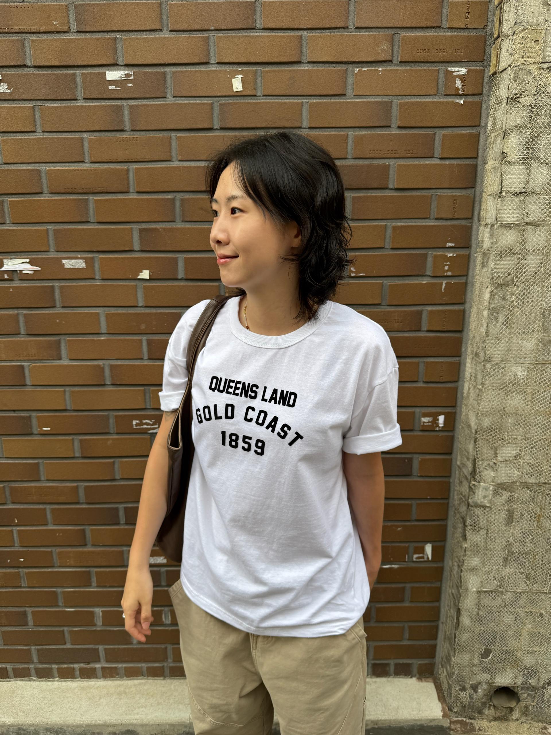 (UNISEX) Floppy Crop Tee