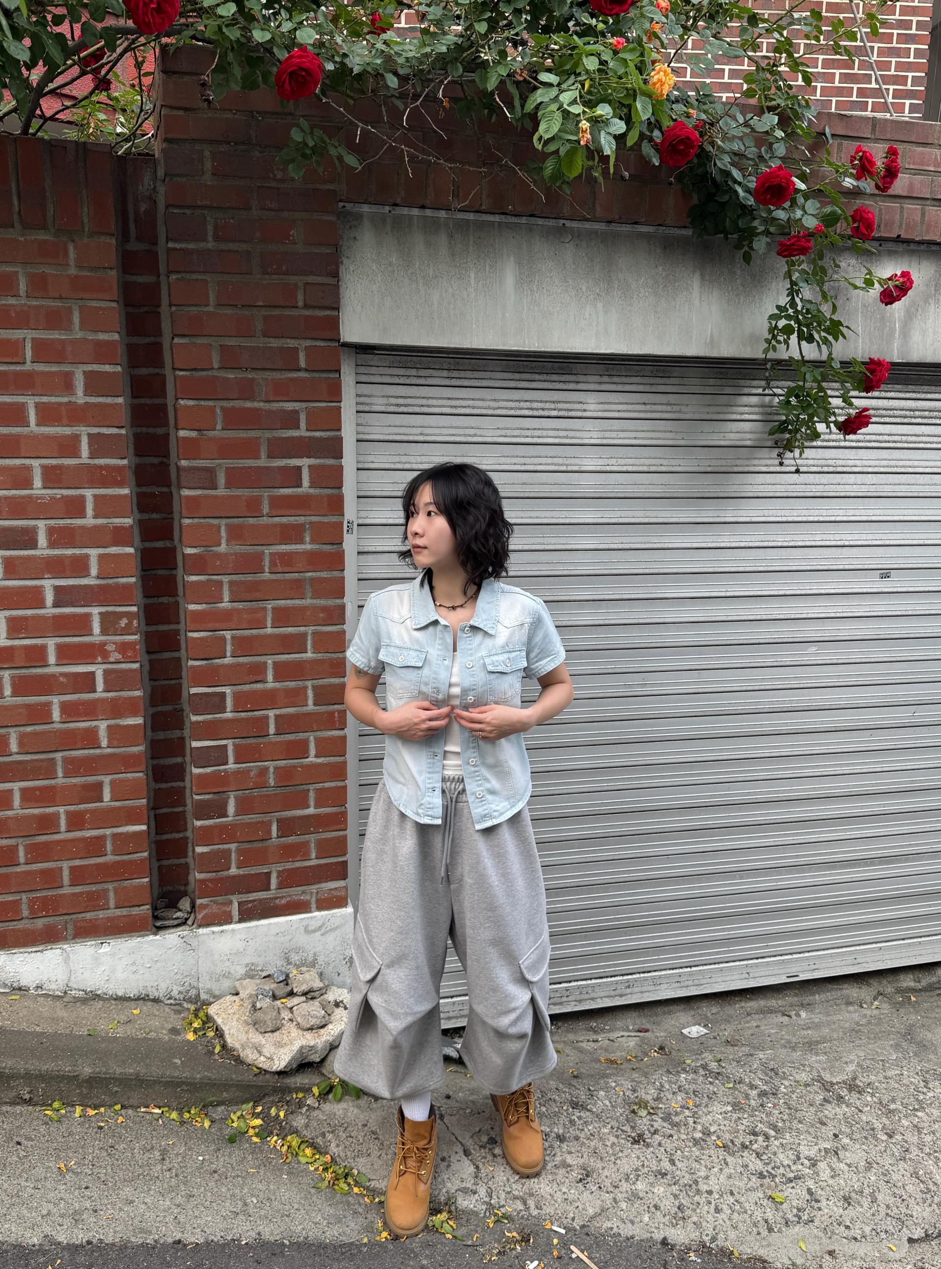 (UNISEX) Numbering Bermuda Pants