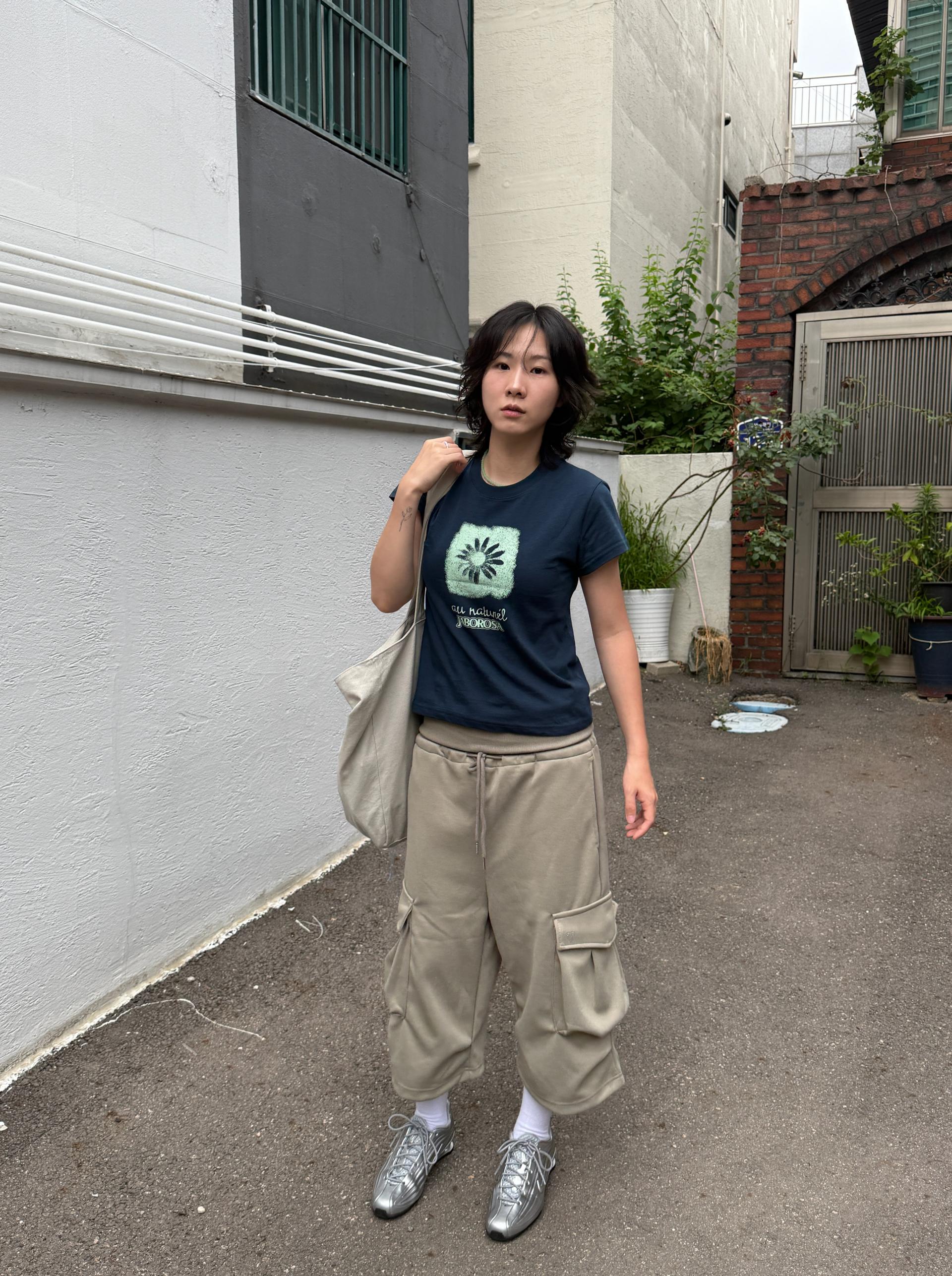 Vintage Rosa Slim Tee
