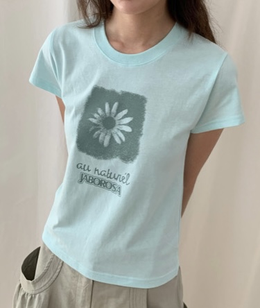 Vintage Rosa Slim Tee