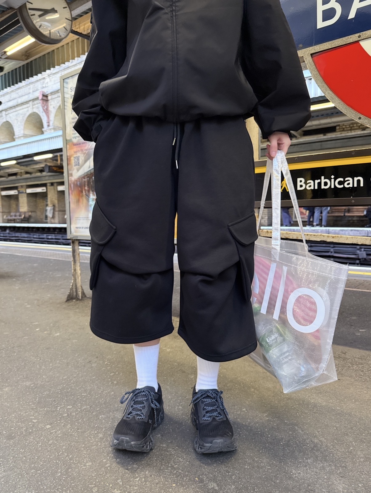 (UNISEX) Numbering Bermuda Pants
