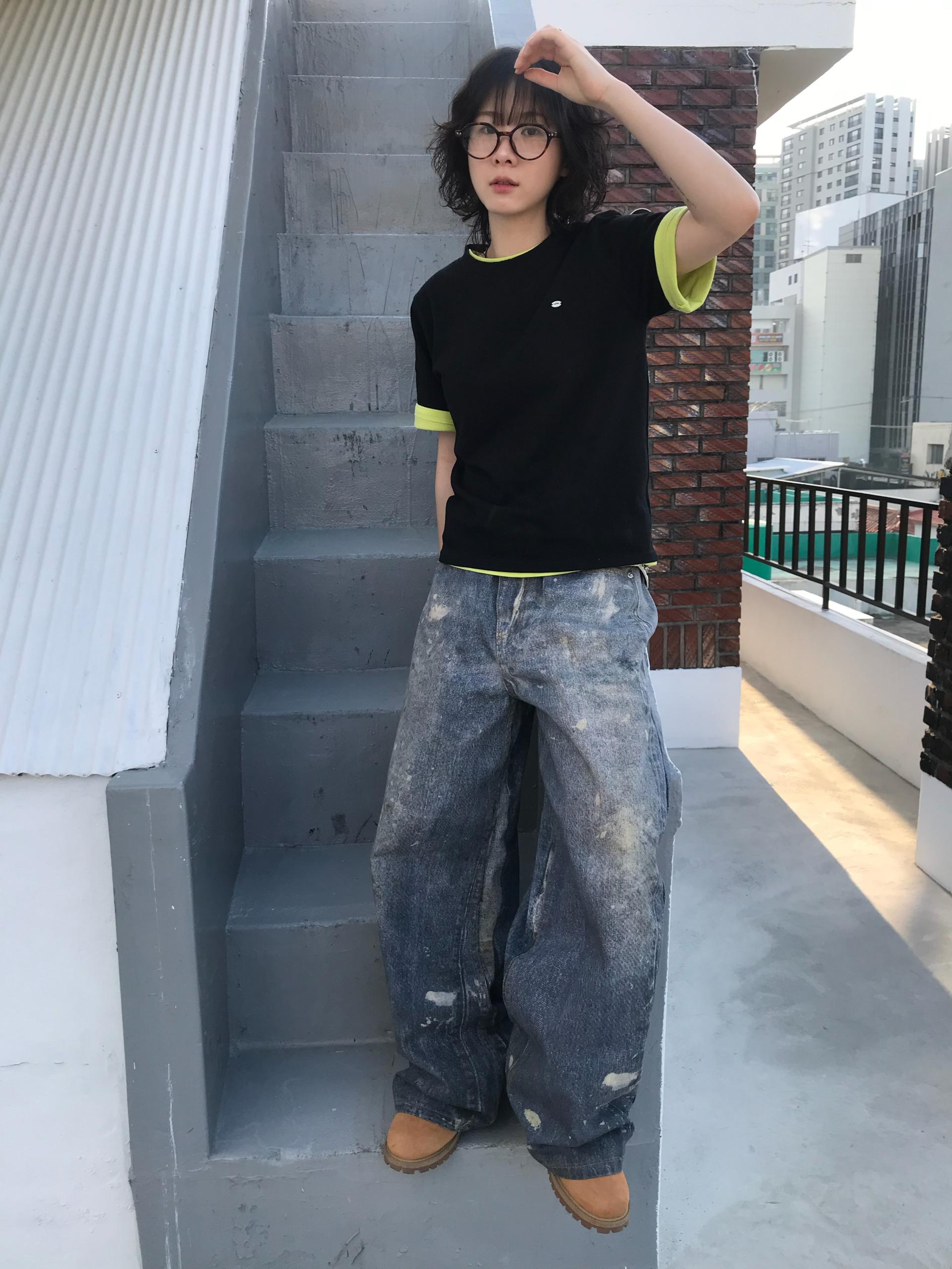 (UNISEX) Digital Wide Pants