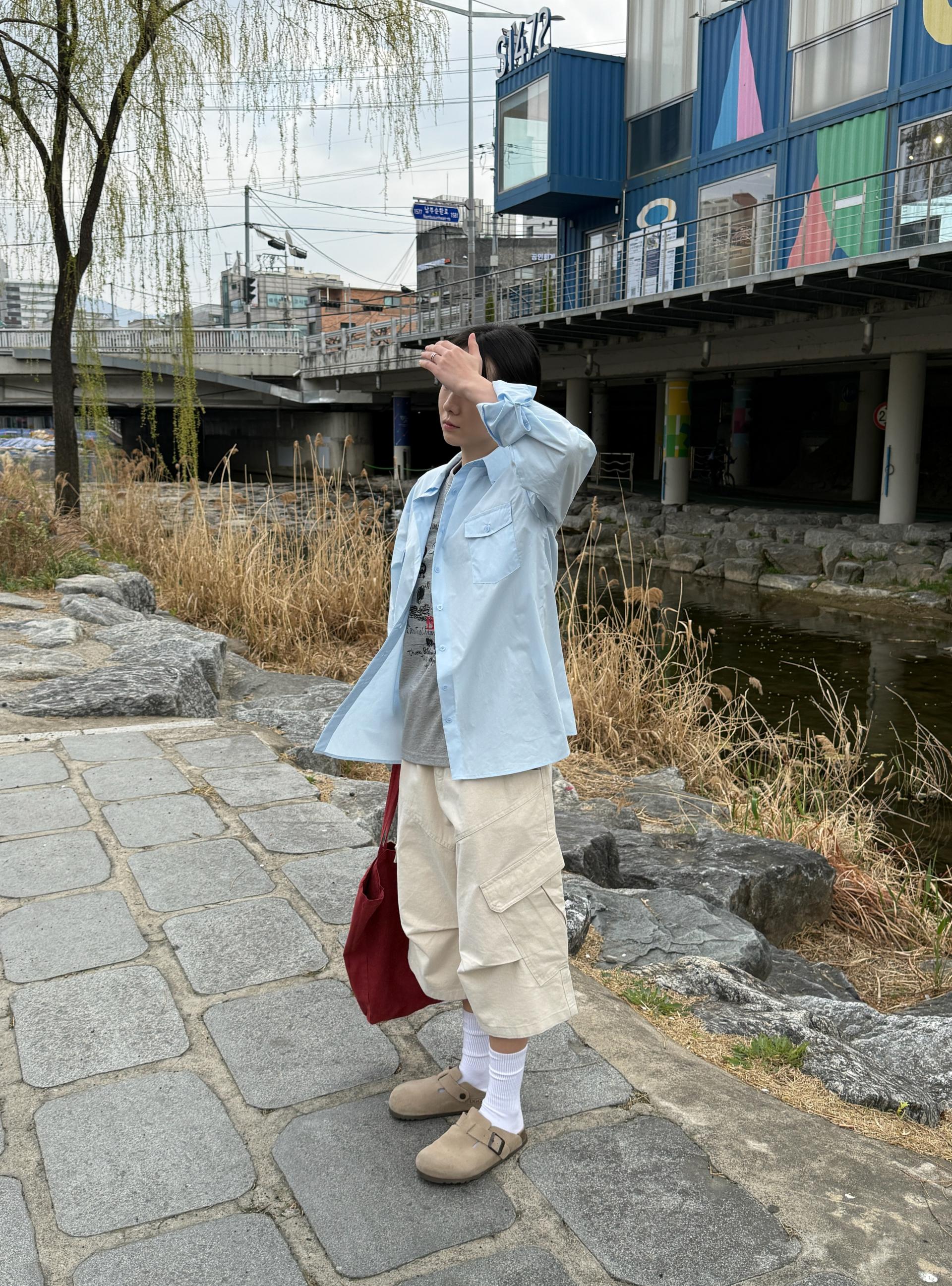 Soft Pastel Cotton Shirt
