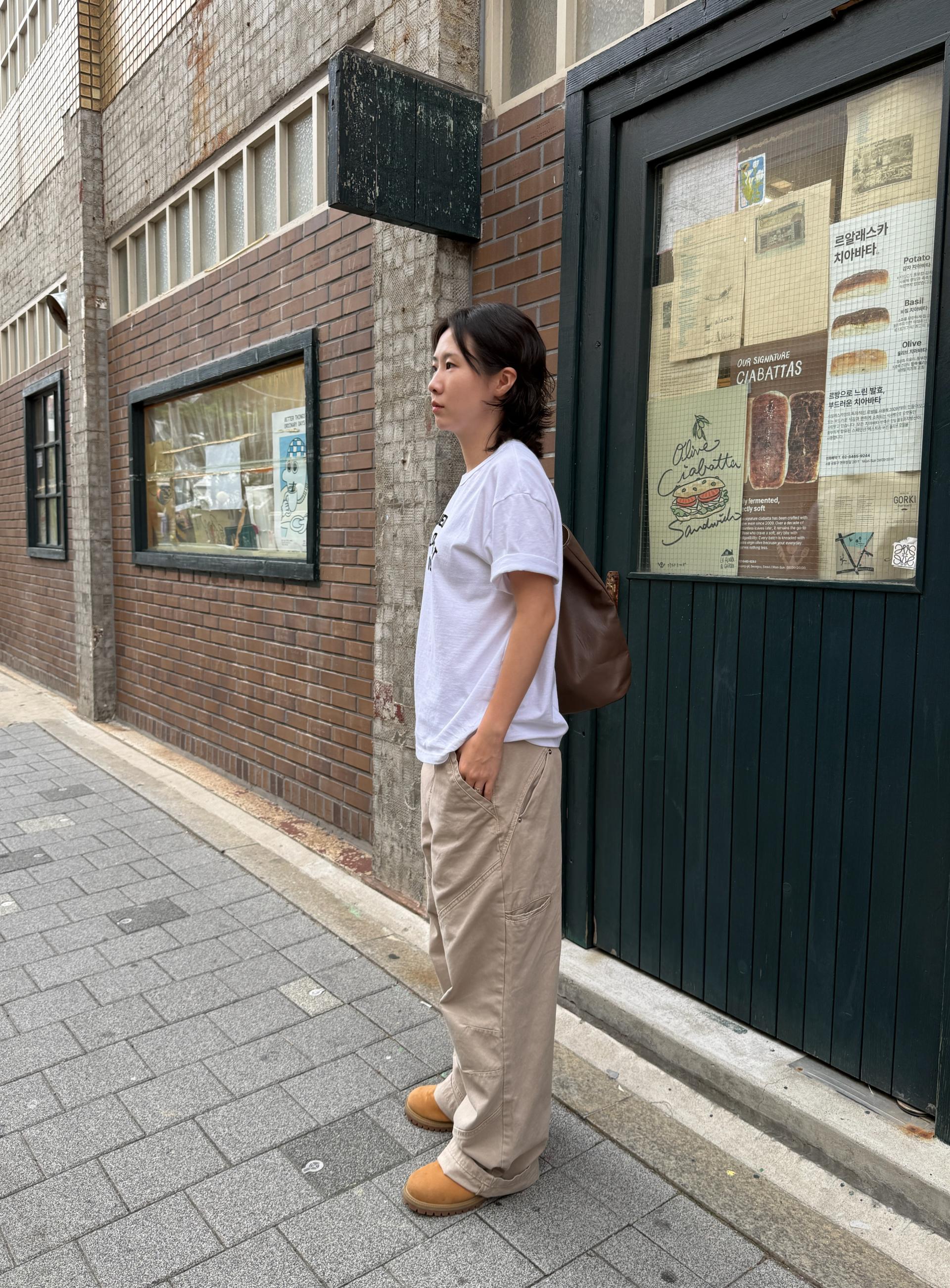 (UNISEX) Desert Angled Pocket Pants