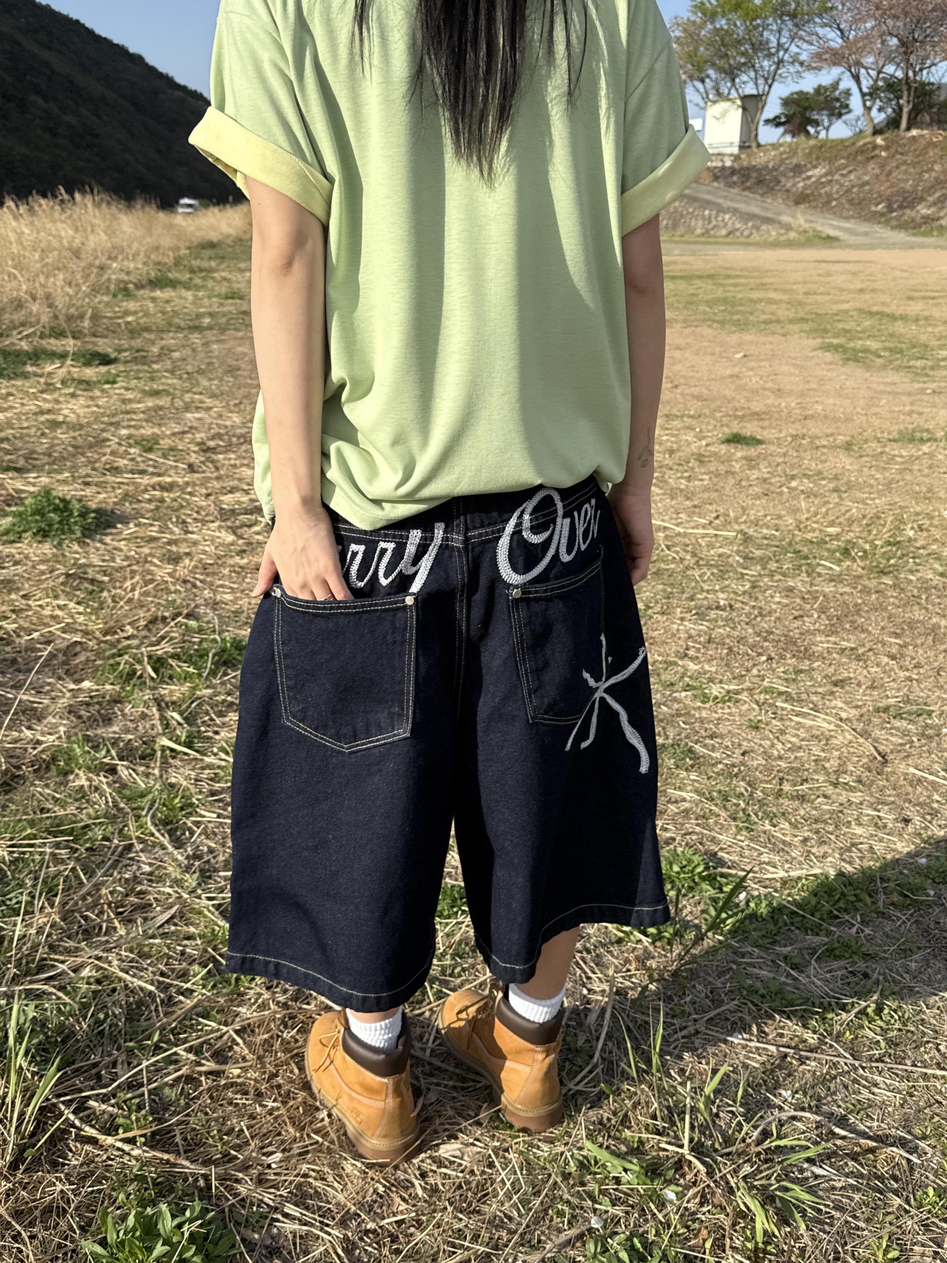 Carry Over Handle Half Pants
