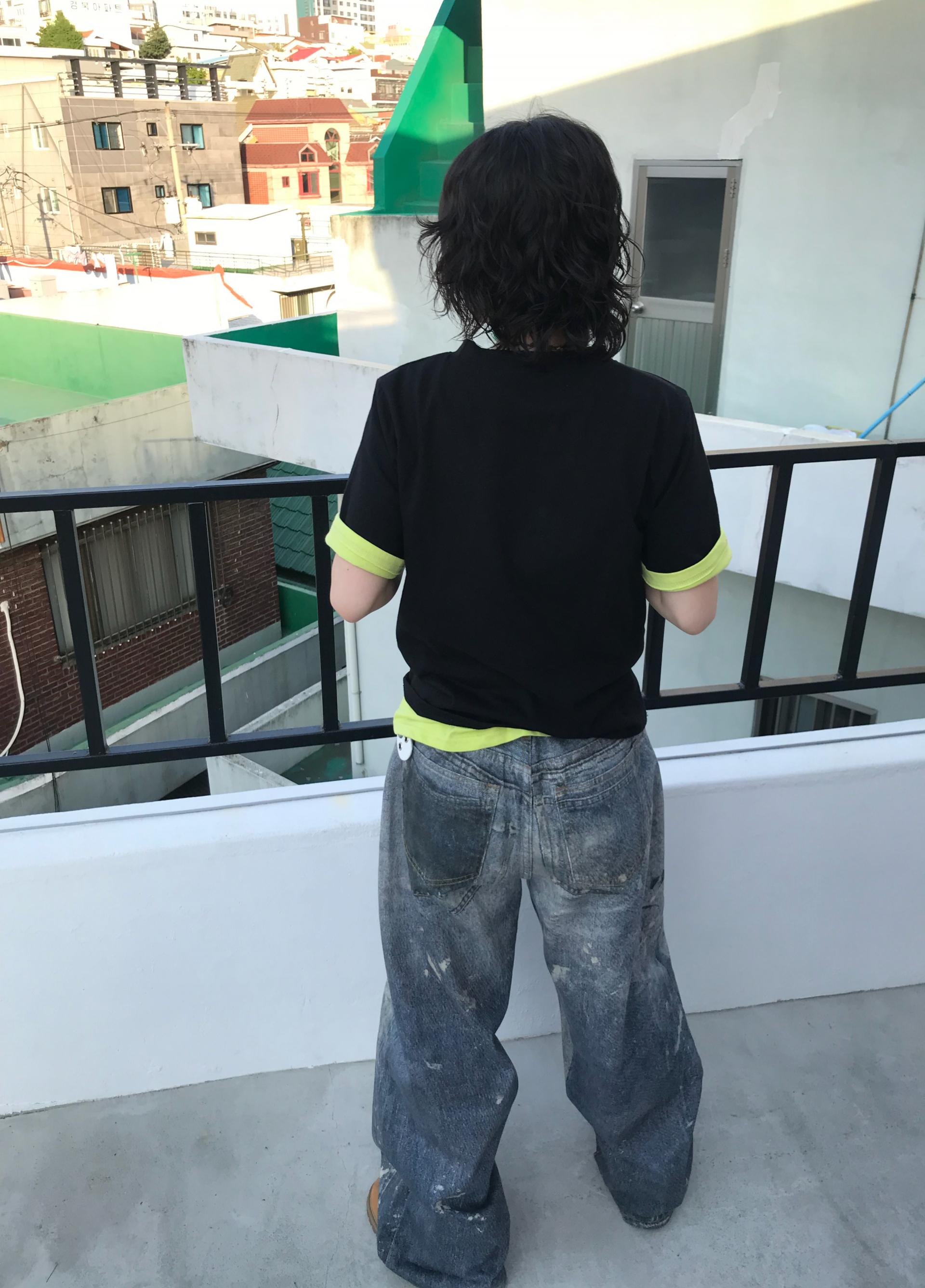 (UNISEX) Digital Wide Pants