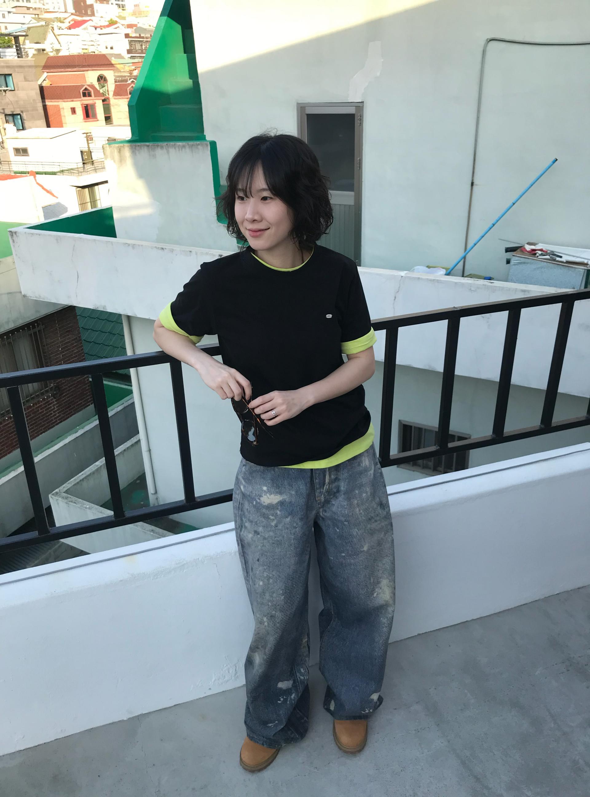(UNISEX) Digital Wide Pants