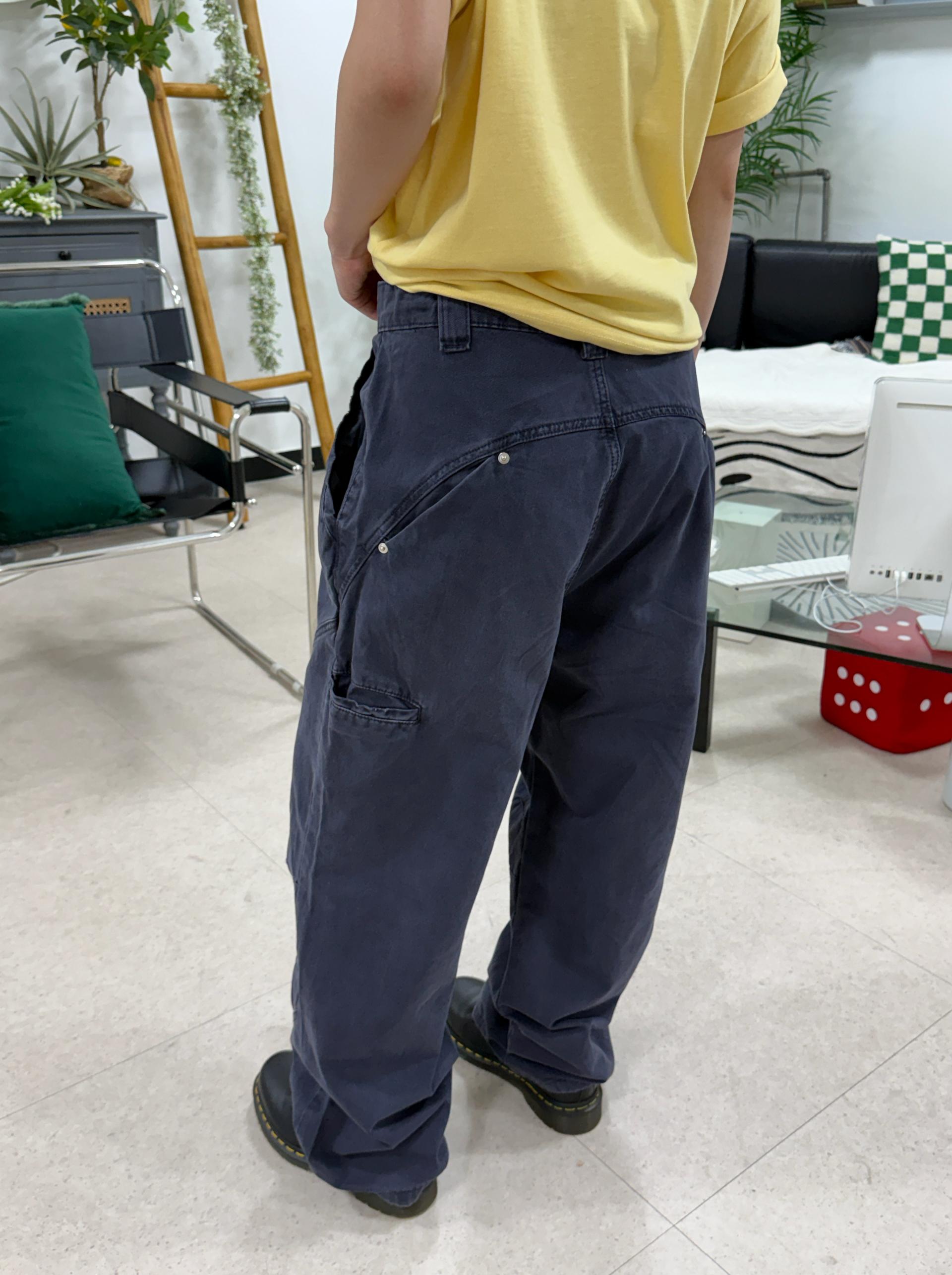(UNISEX) Desert Angled Pocket Pants