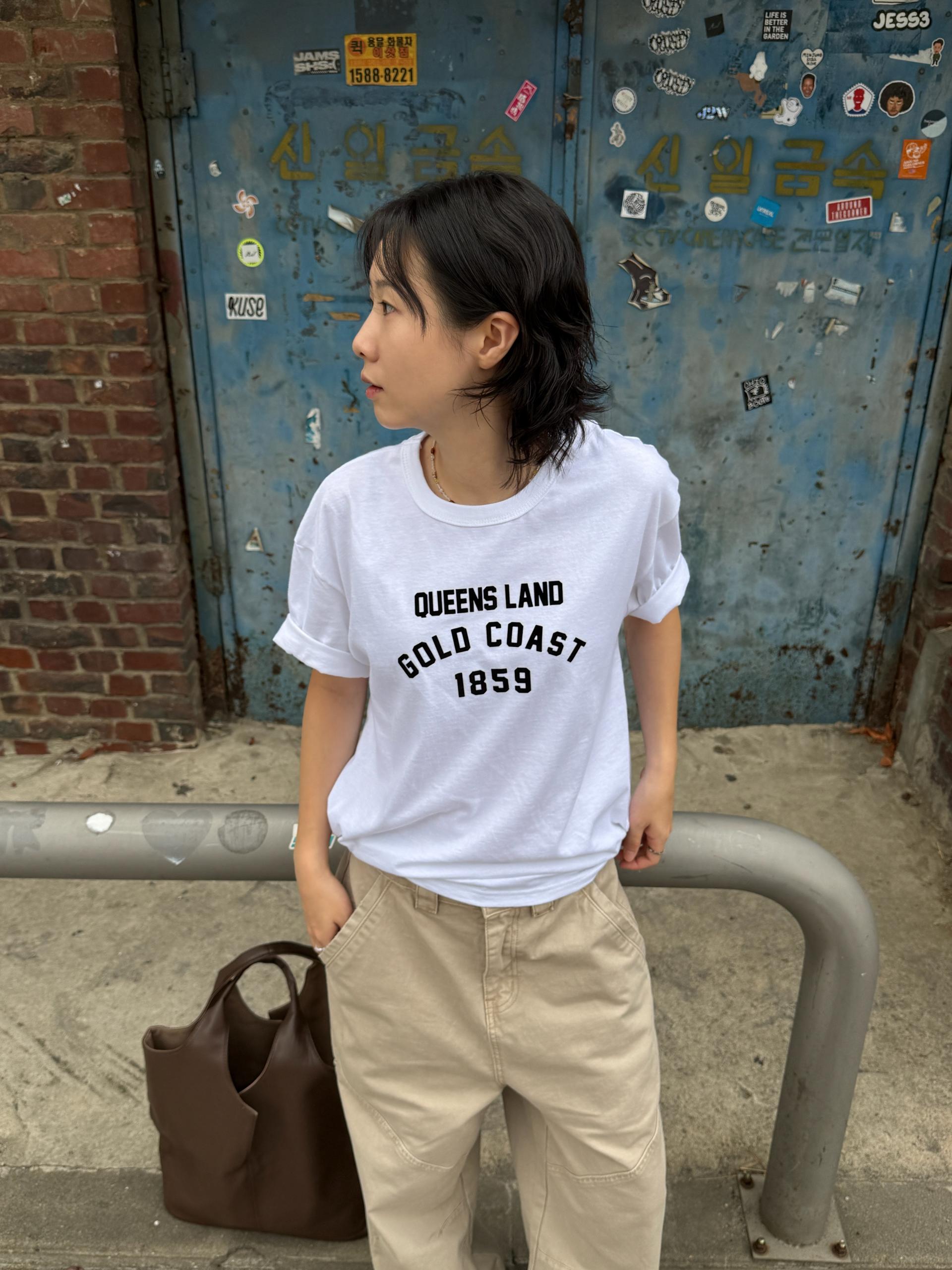 (UNISEX) Floppy Crop Tee