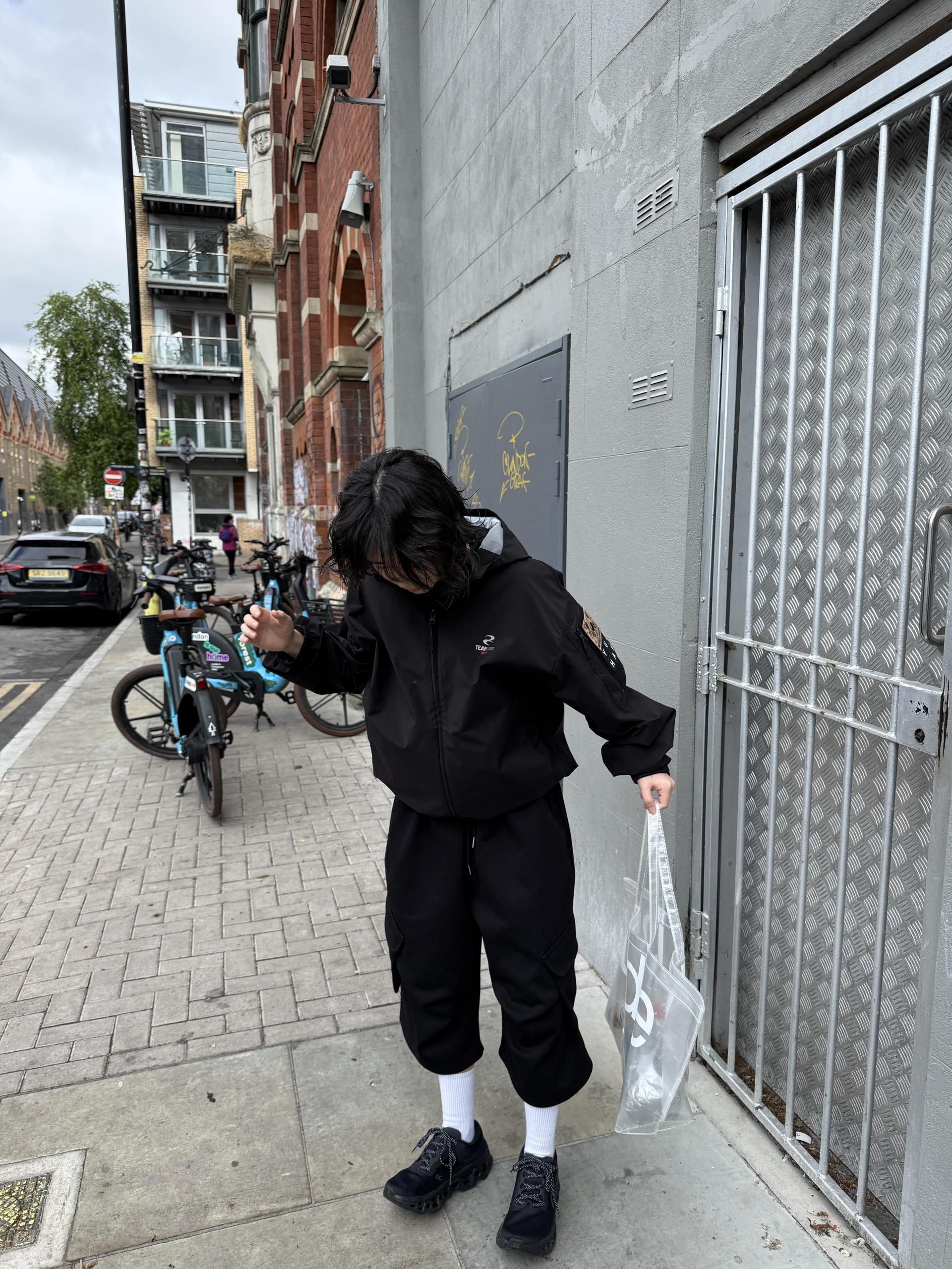 (UNISEX) Numbering Bermuda Pants