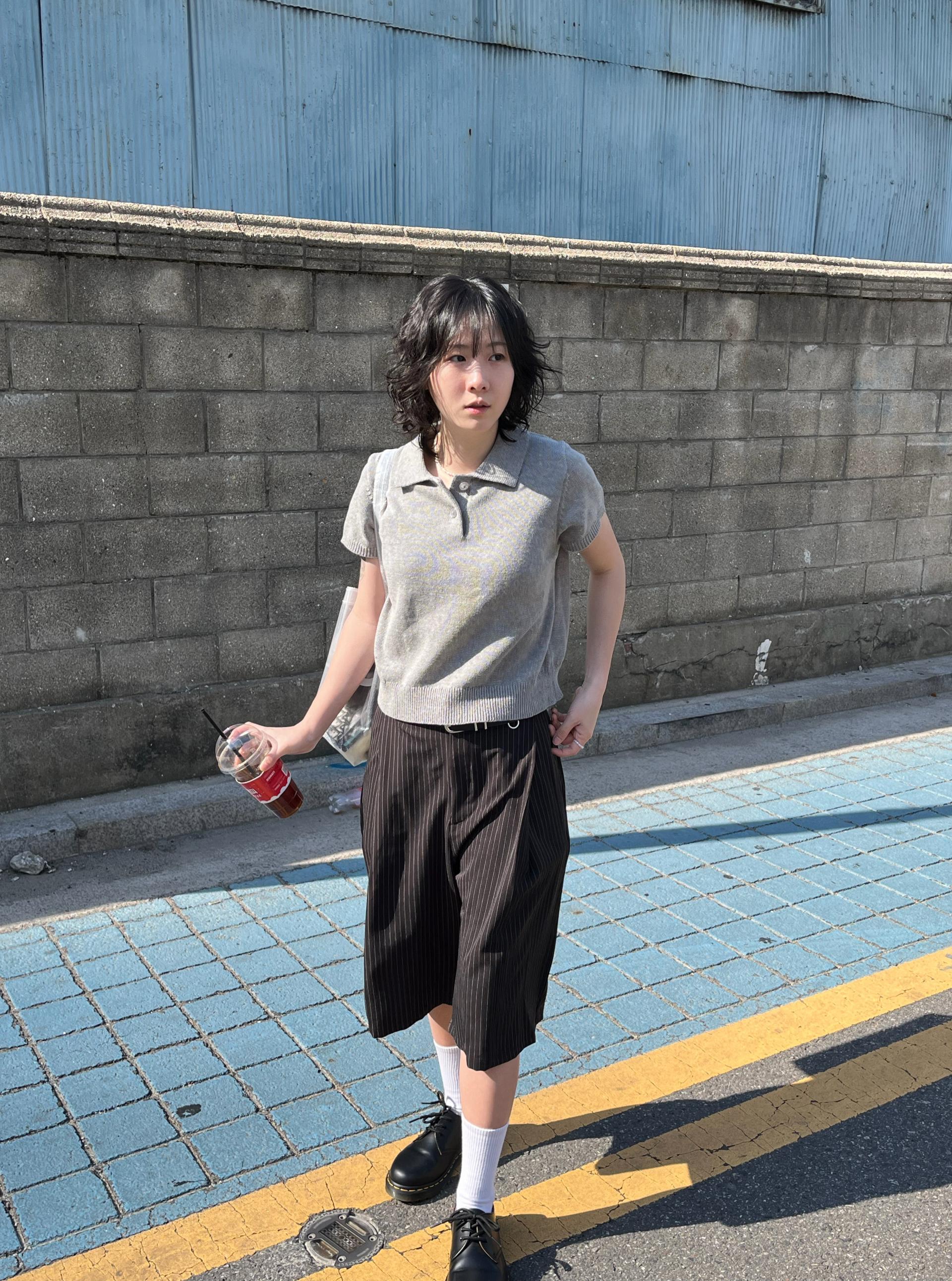 Mono Collar Knit