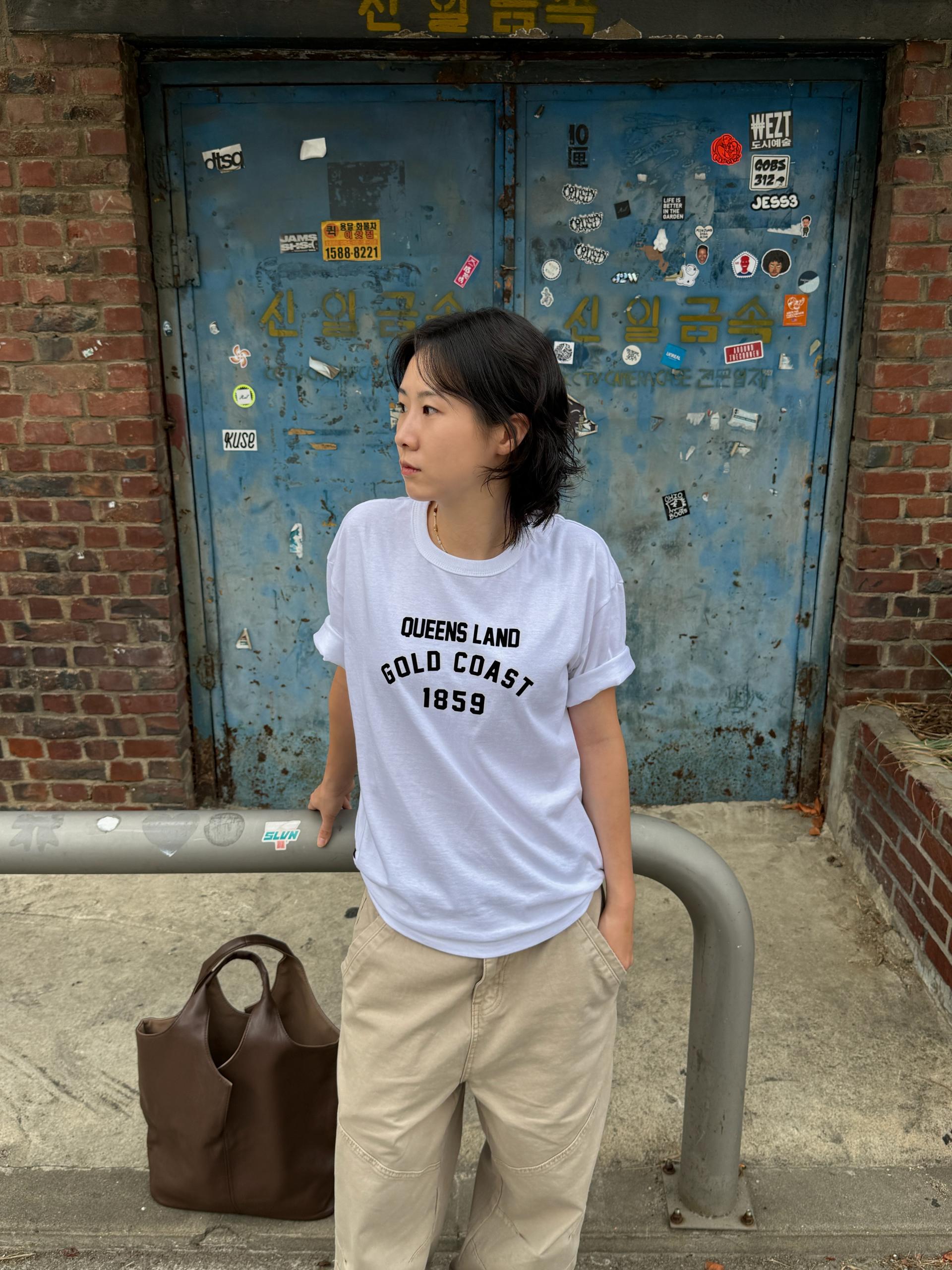 (UNISEX) Floppy Crop Tee