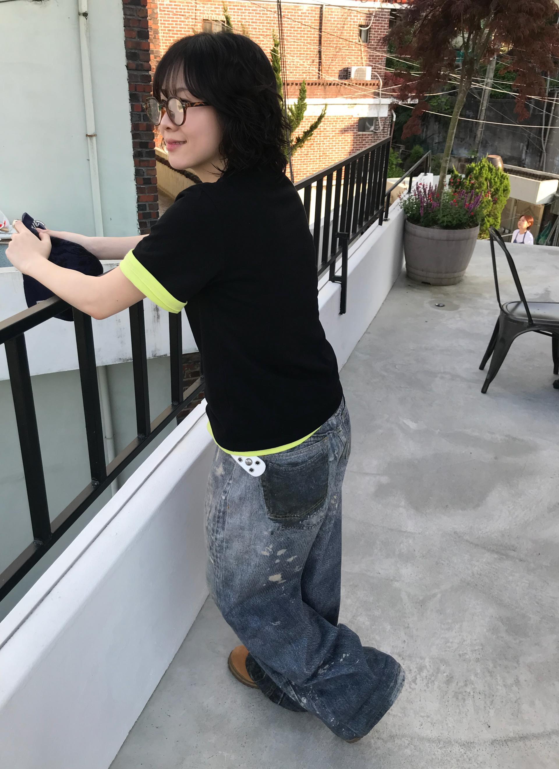 (UNISEX) Digital Wide Pants