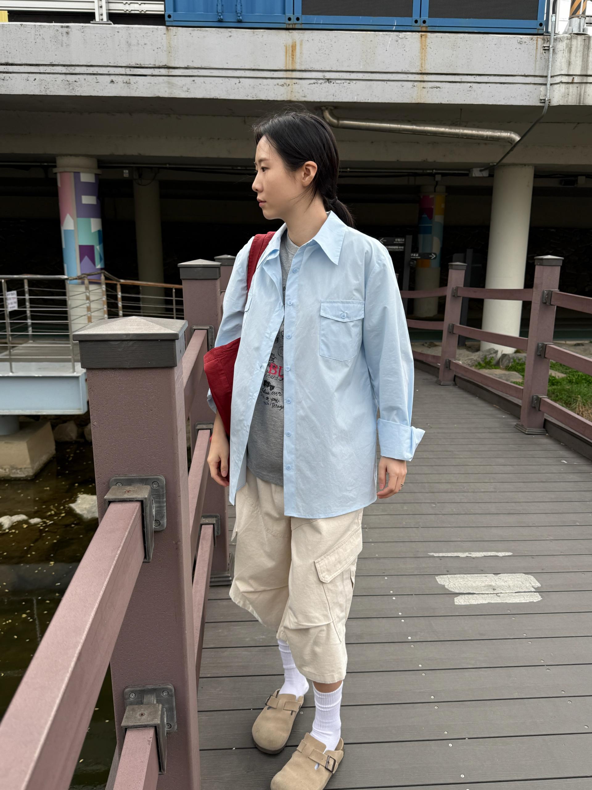 Soft Pastel Cotton Shirt