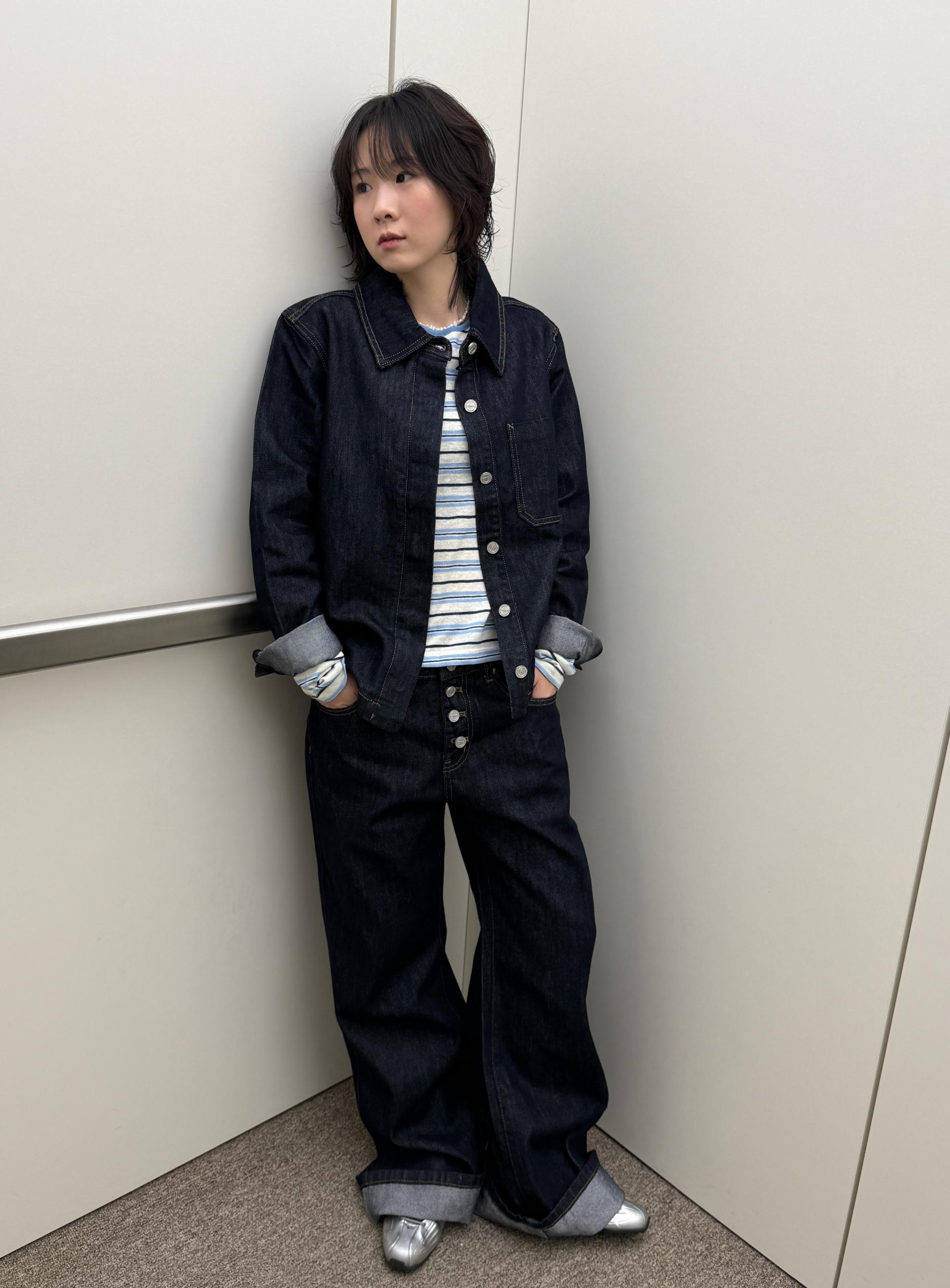 Non-Fade Bootcut Denim Pants