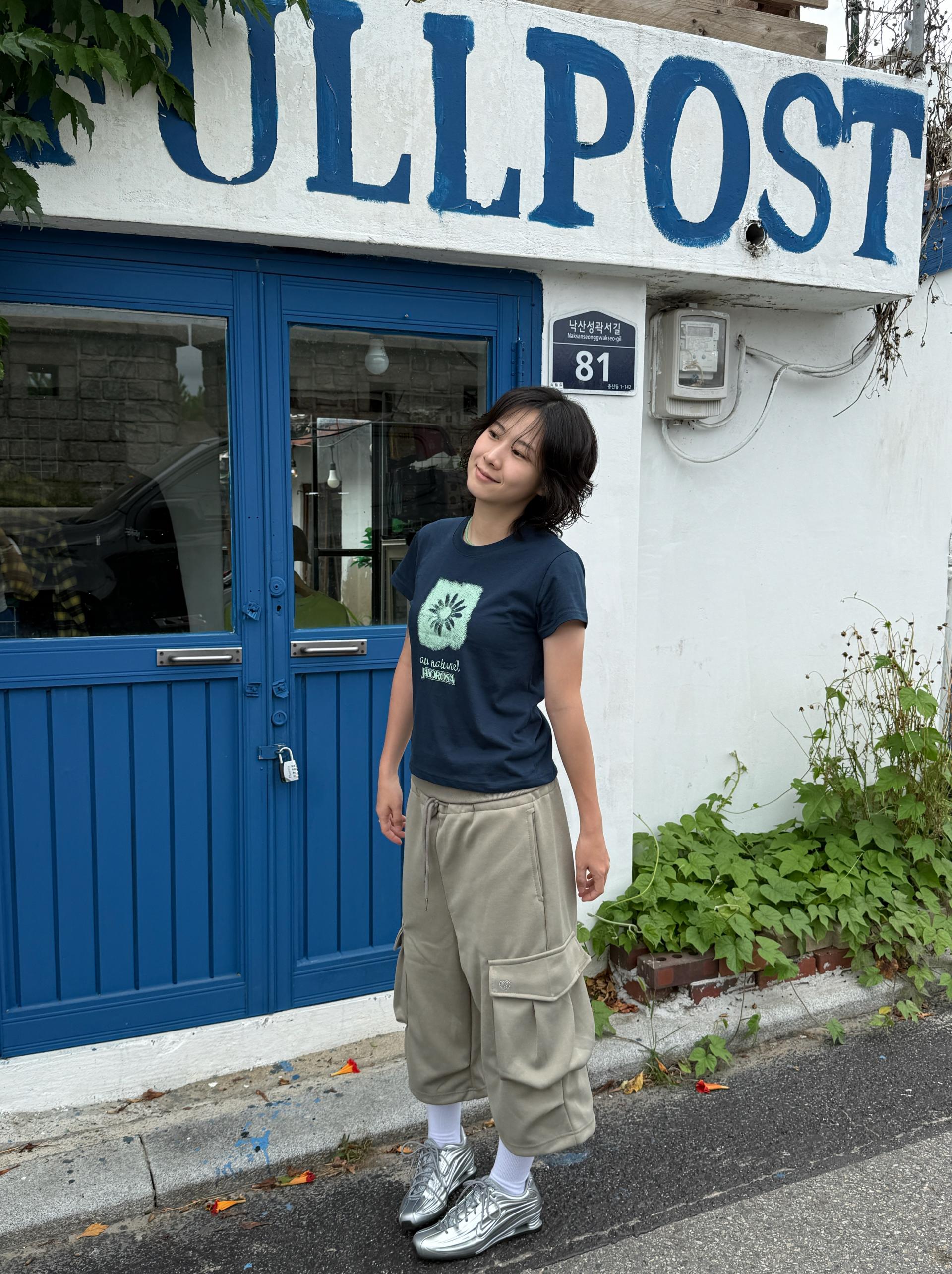 Vintage Rosa Slim Tee