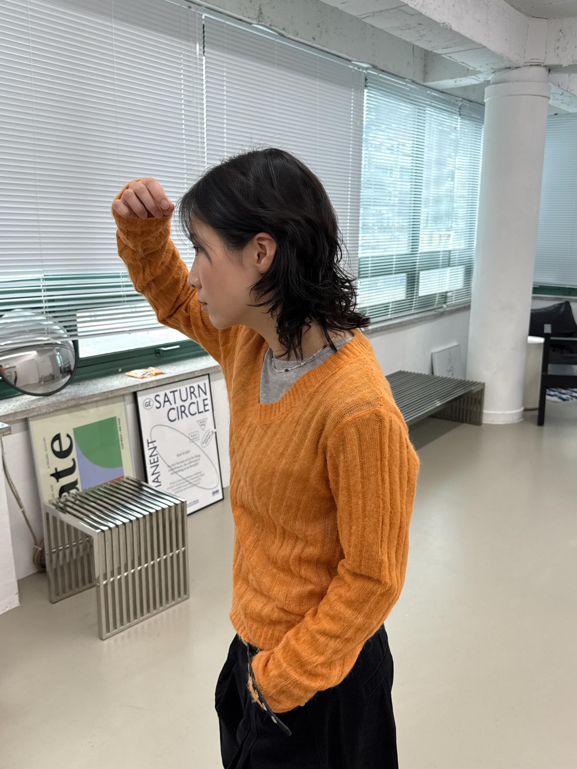 Mohair Rib Knit
