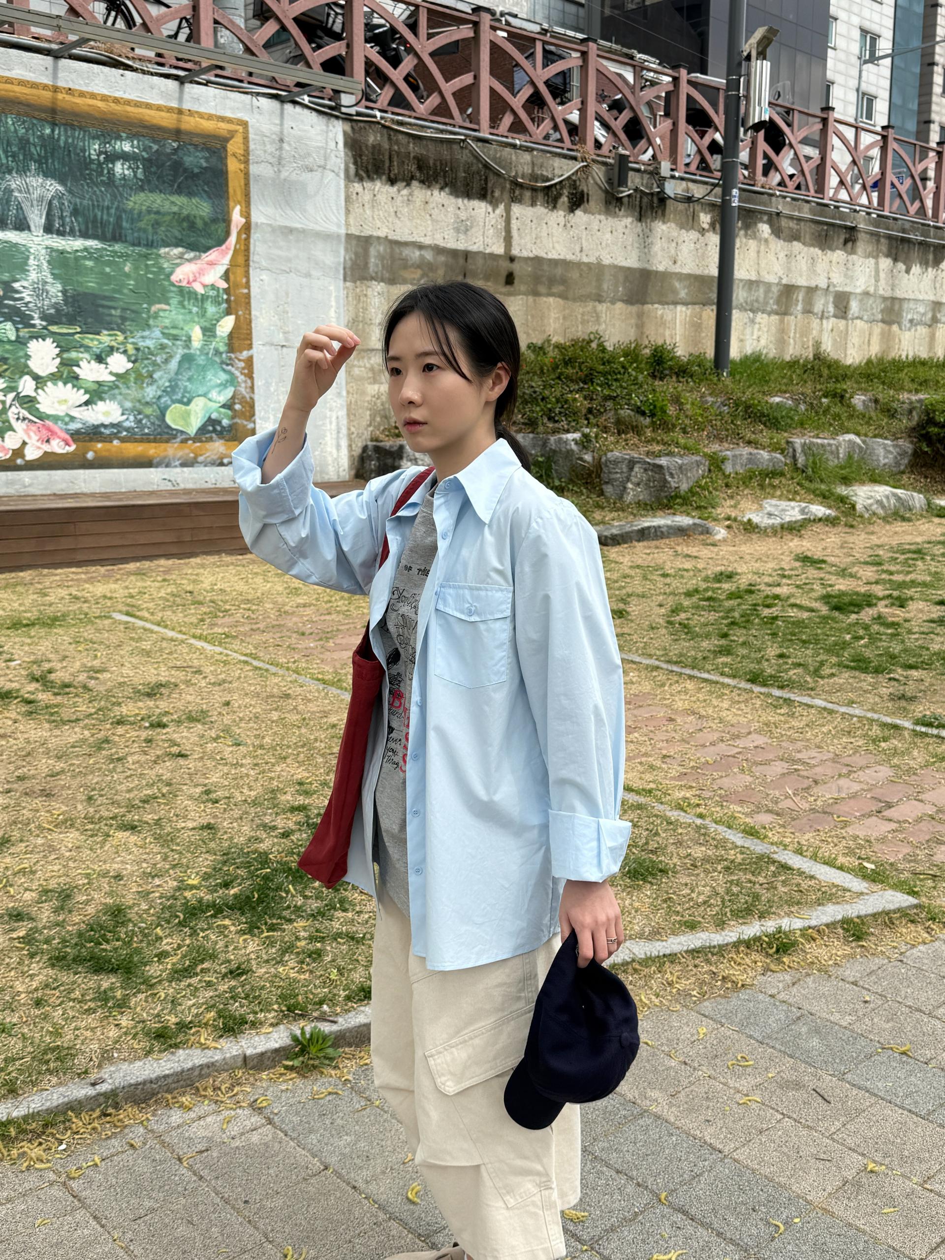 Soft Pastel Cotton Shirt