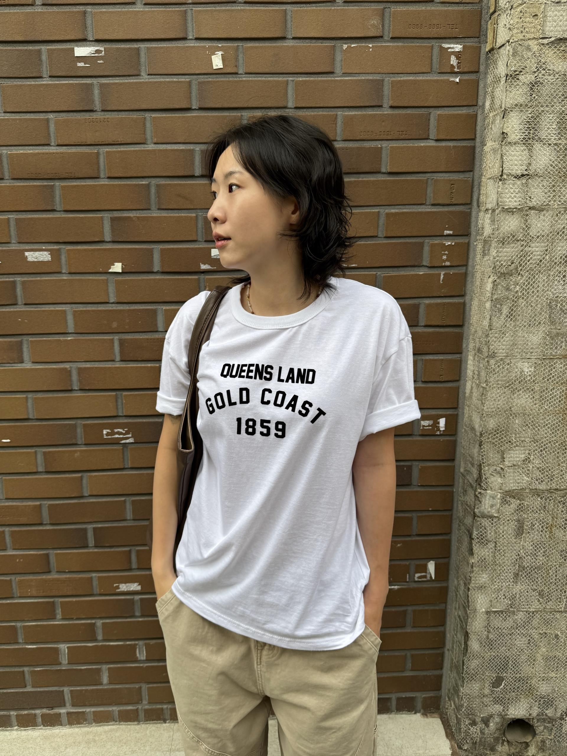 (UNISEX) Floppy Crop Tee