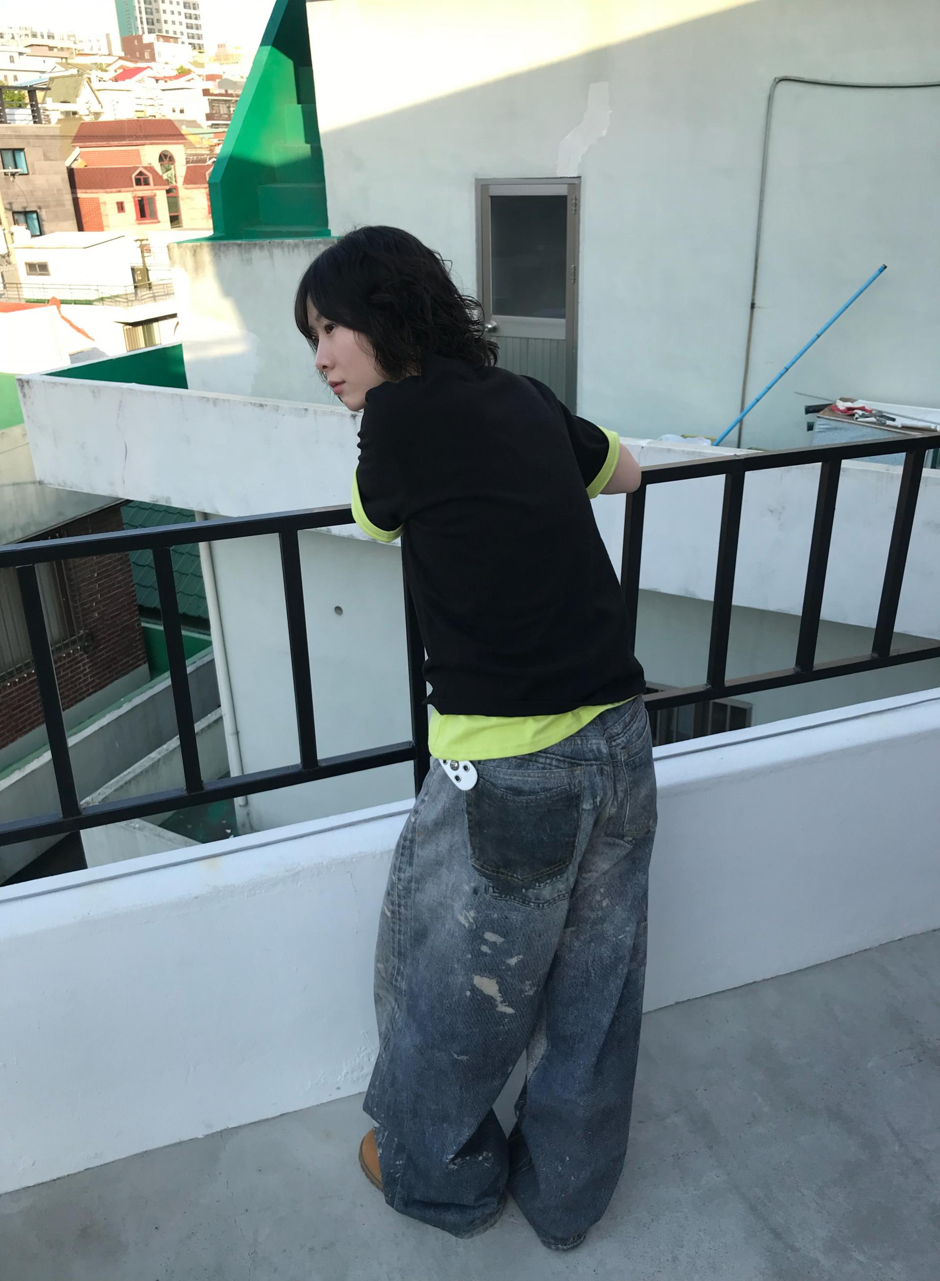 (UNISEX) Digital Wide Pants