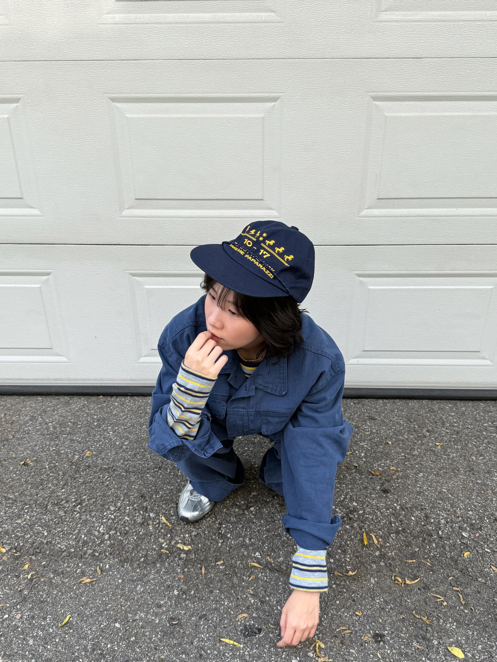 (UNISEX) Vintage French Work Jacket