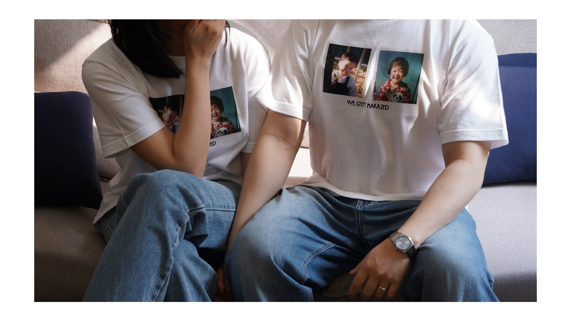 Love Polaroid T-shirt (1set)