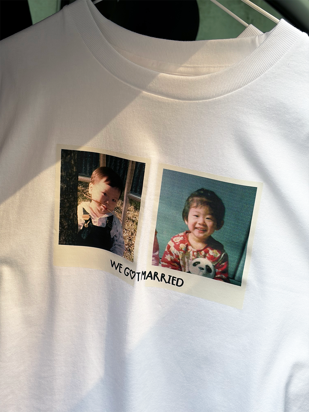 Love Polaroid T-shirt (1set)