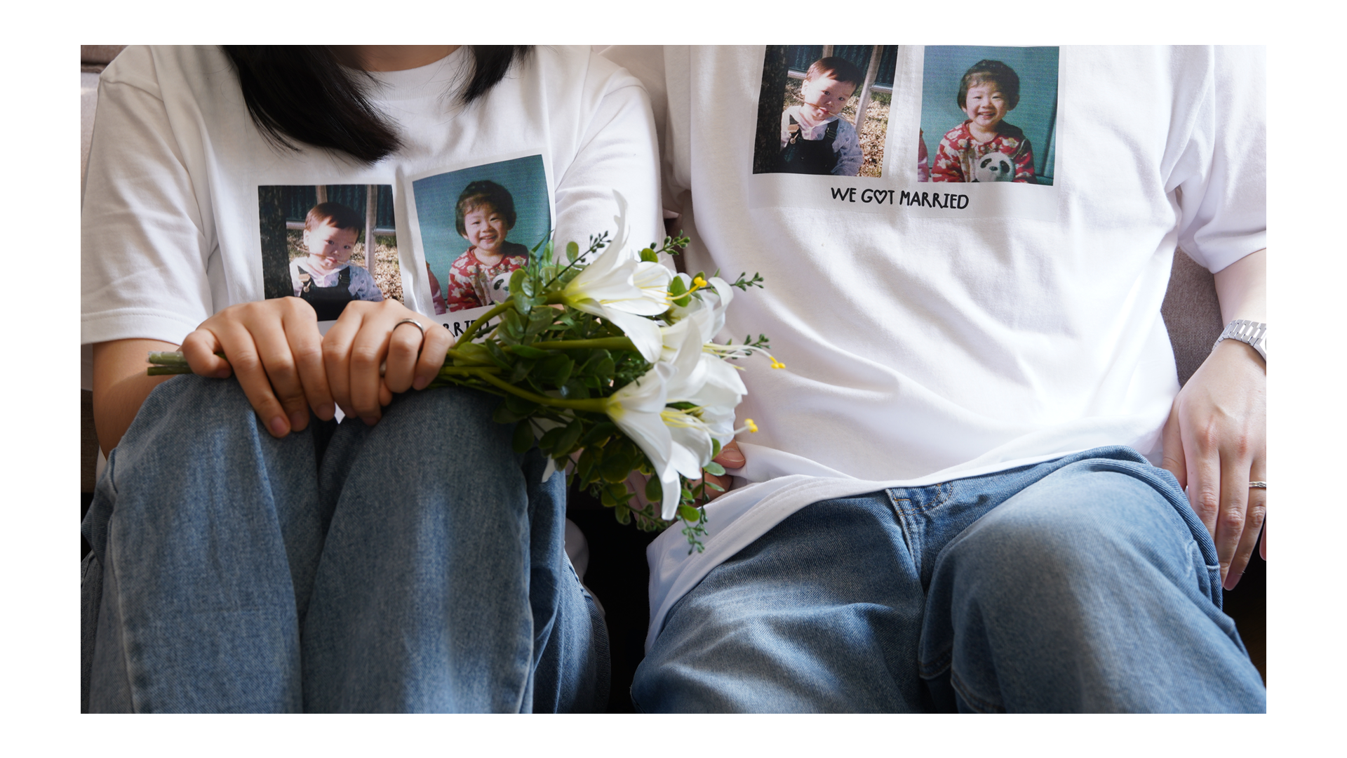 Love Polaroid T-shirt (1set)