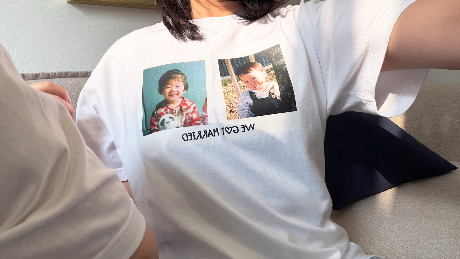 Love Polaroid T-shirt (1set)