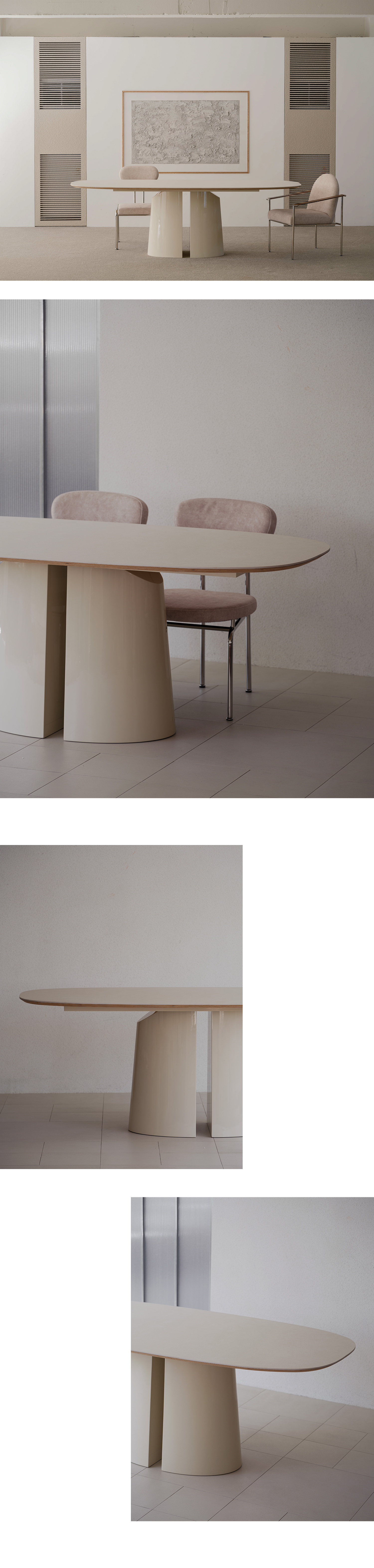 SLIT DINING TABLE