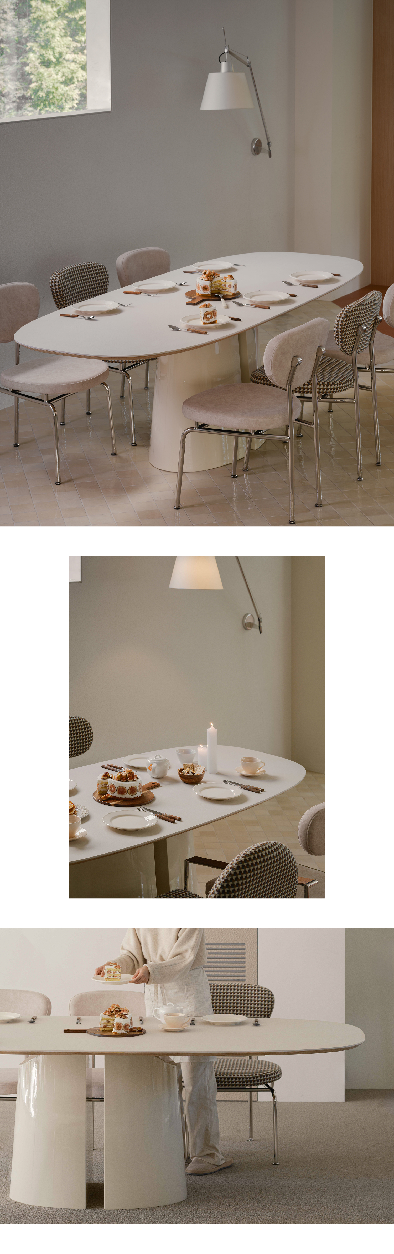 SLIT DINING TABLE