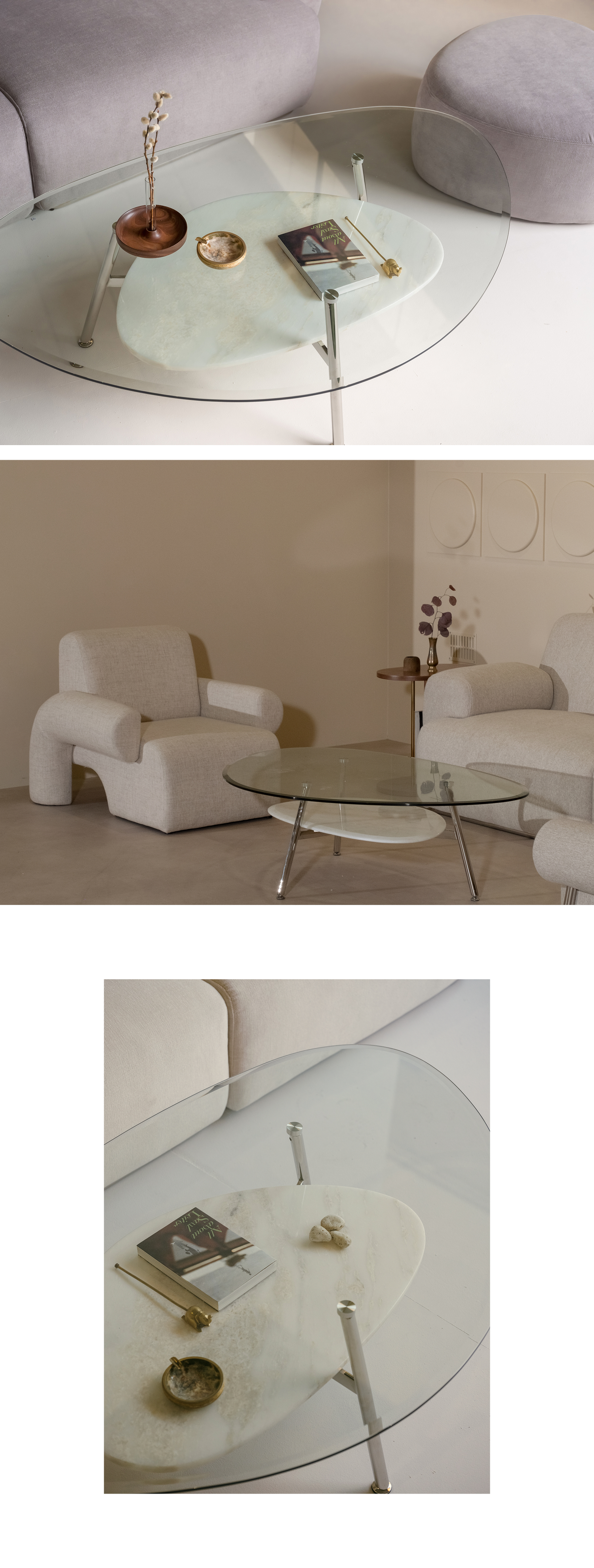 PEBBLE SOFA TABLE